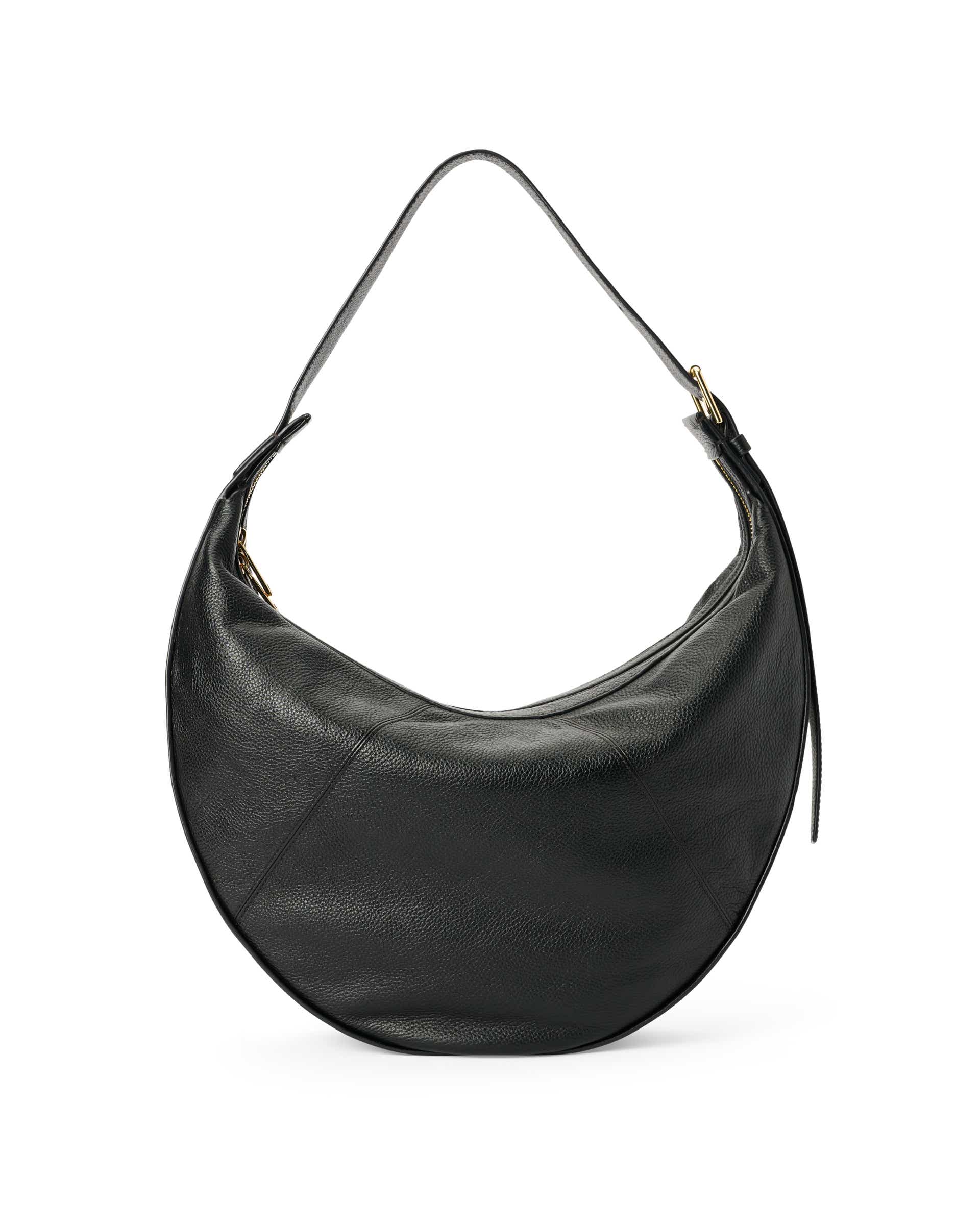 ECCO® Fortune sac bandoulière cuir - Noir - Back