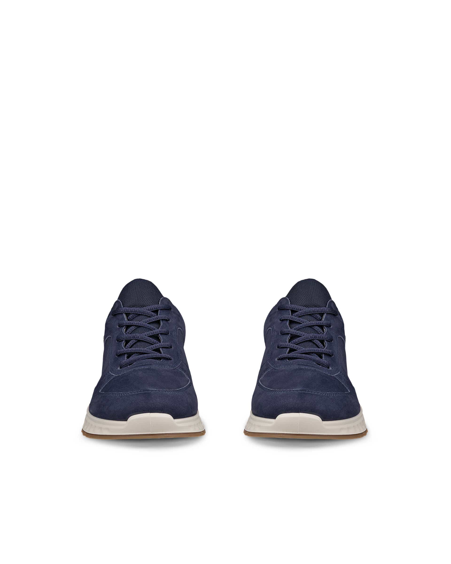 ECCO® Exostride baskets de plein air en nubuck Gore-Tex pour femme - Bleu - Front pair
