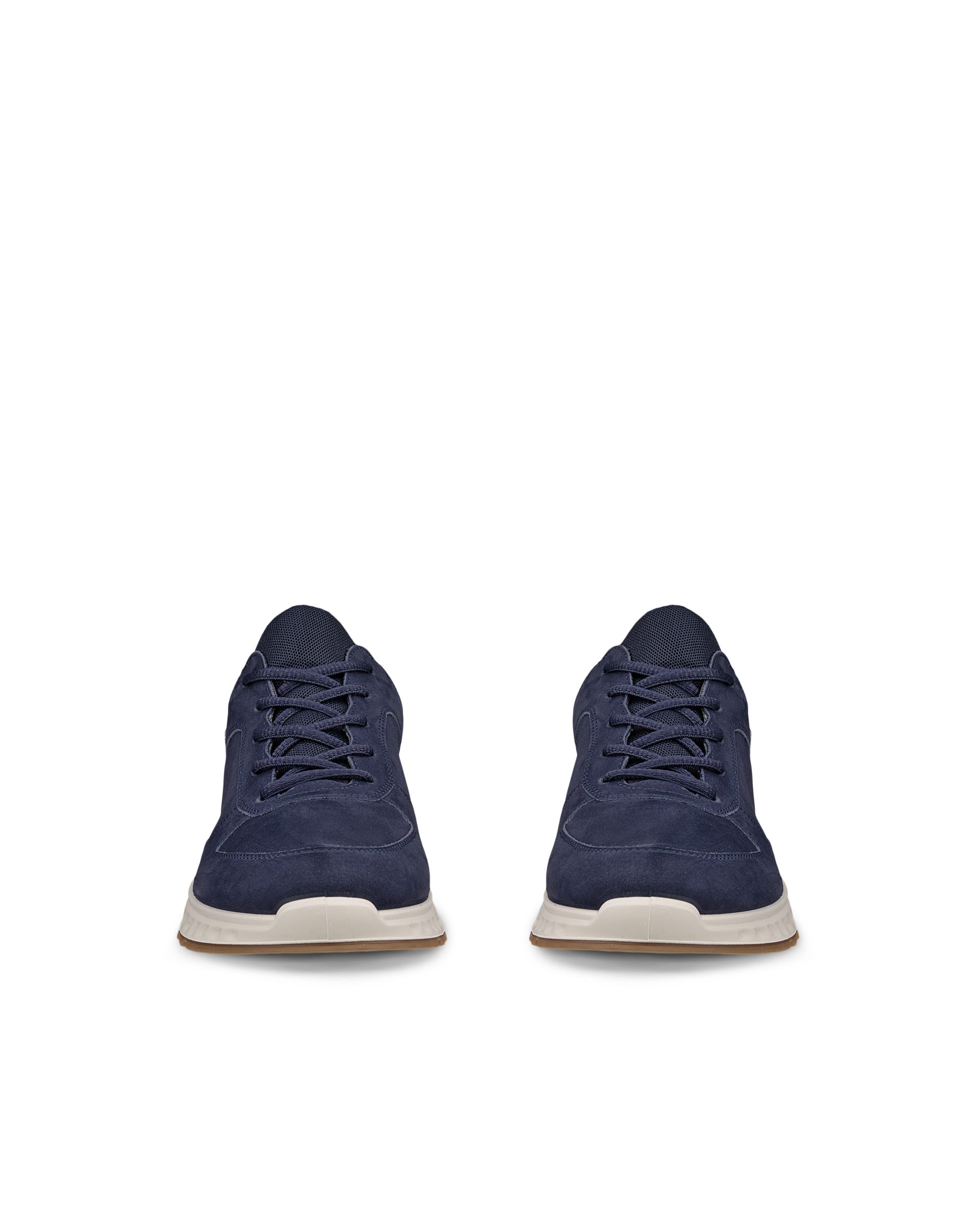 ECCO® Exostride Outdoor nubucksneaker med Gore-Tex dam - Blå - Front pair