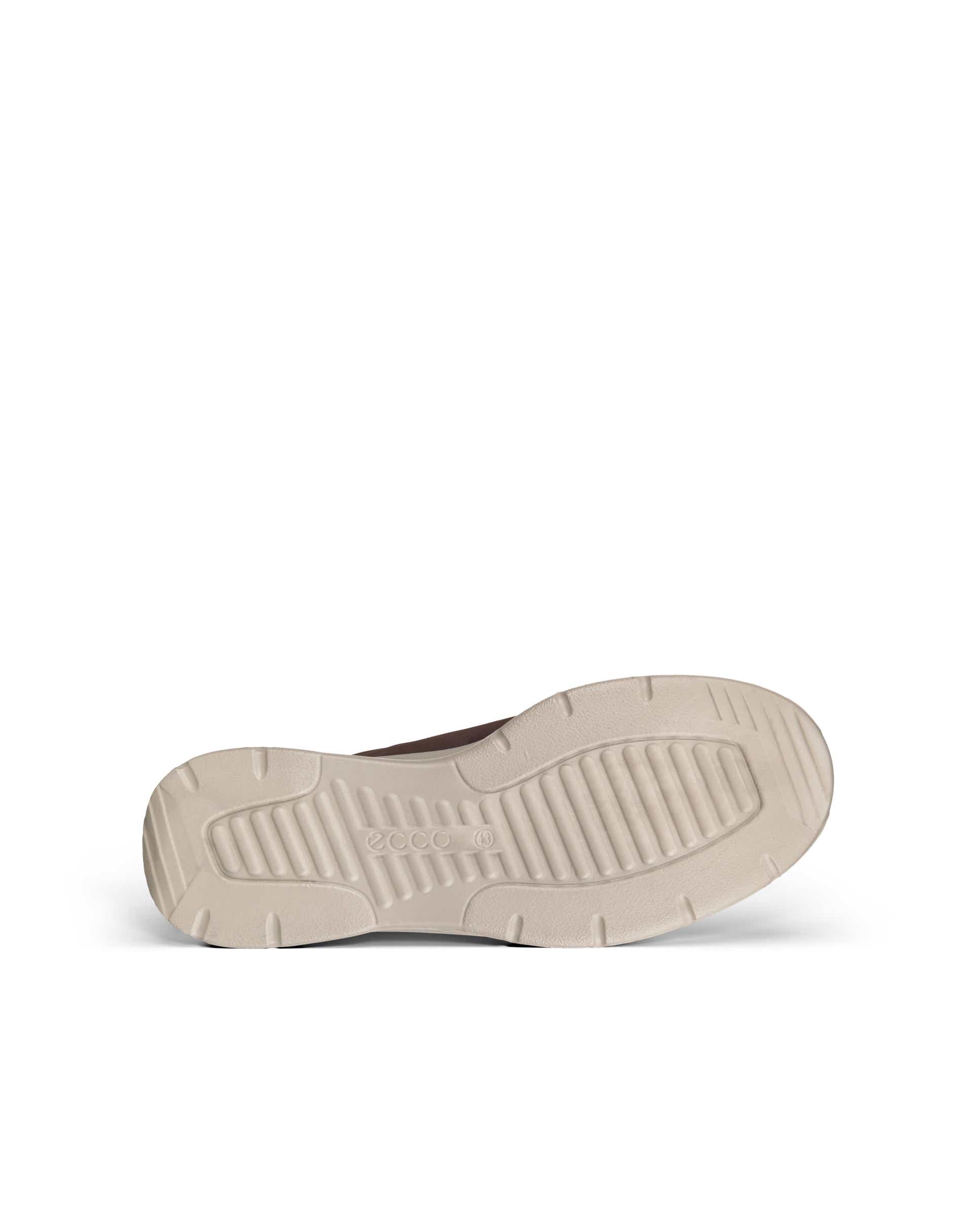 ECCO® Irving chaussures sans lacet en cuir pour homme - Brun - Sole
