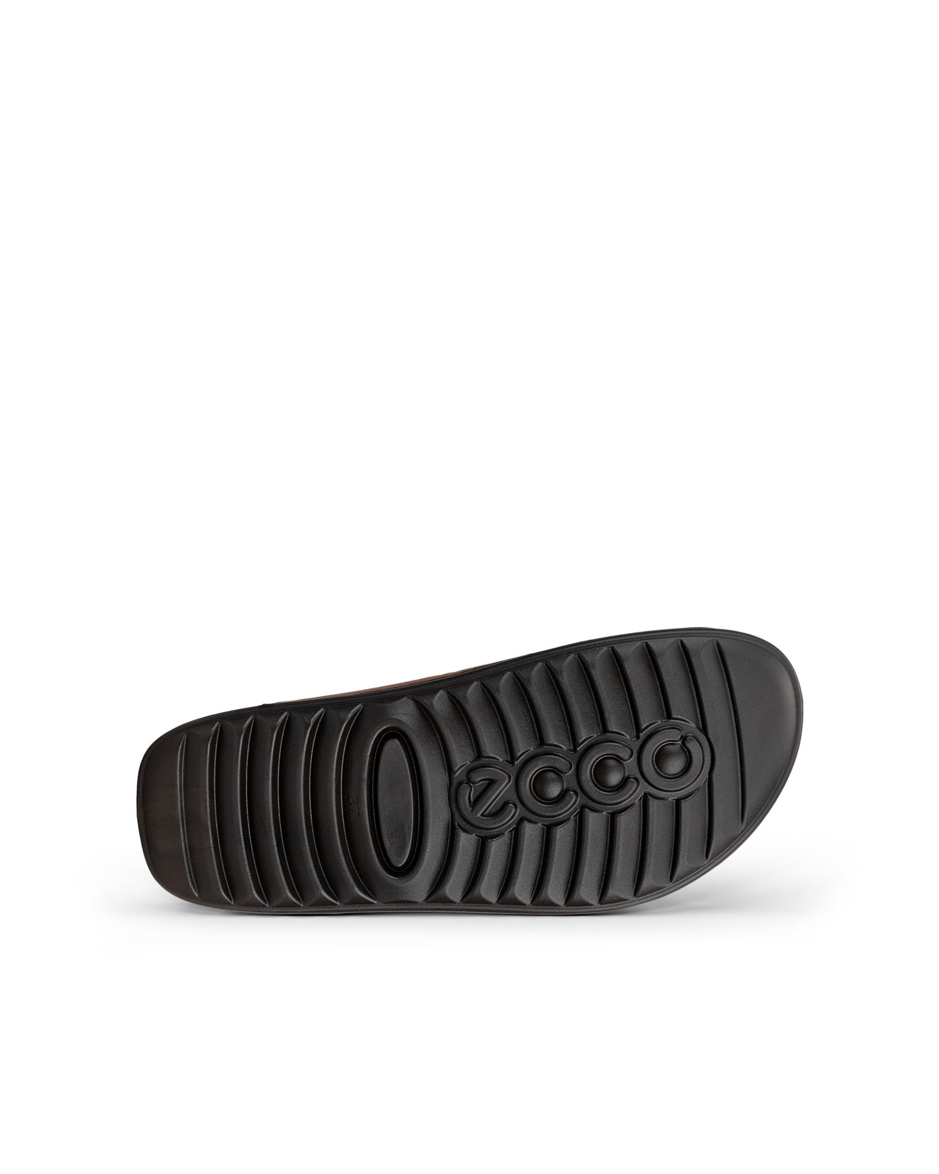 ECCO Cozmo Women's 2-strap Slide Sandal - Brown - Sole