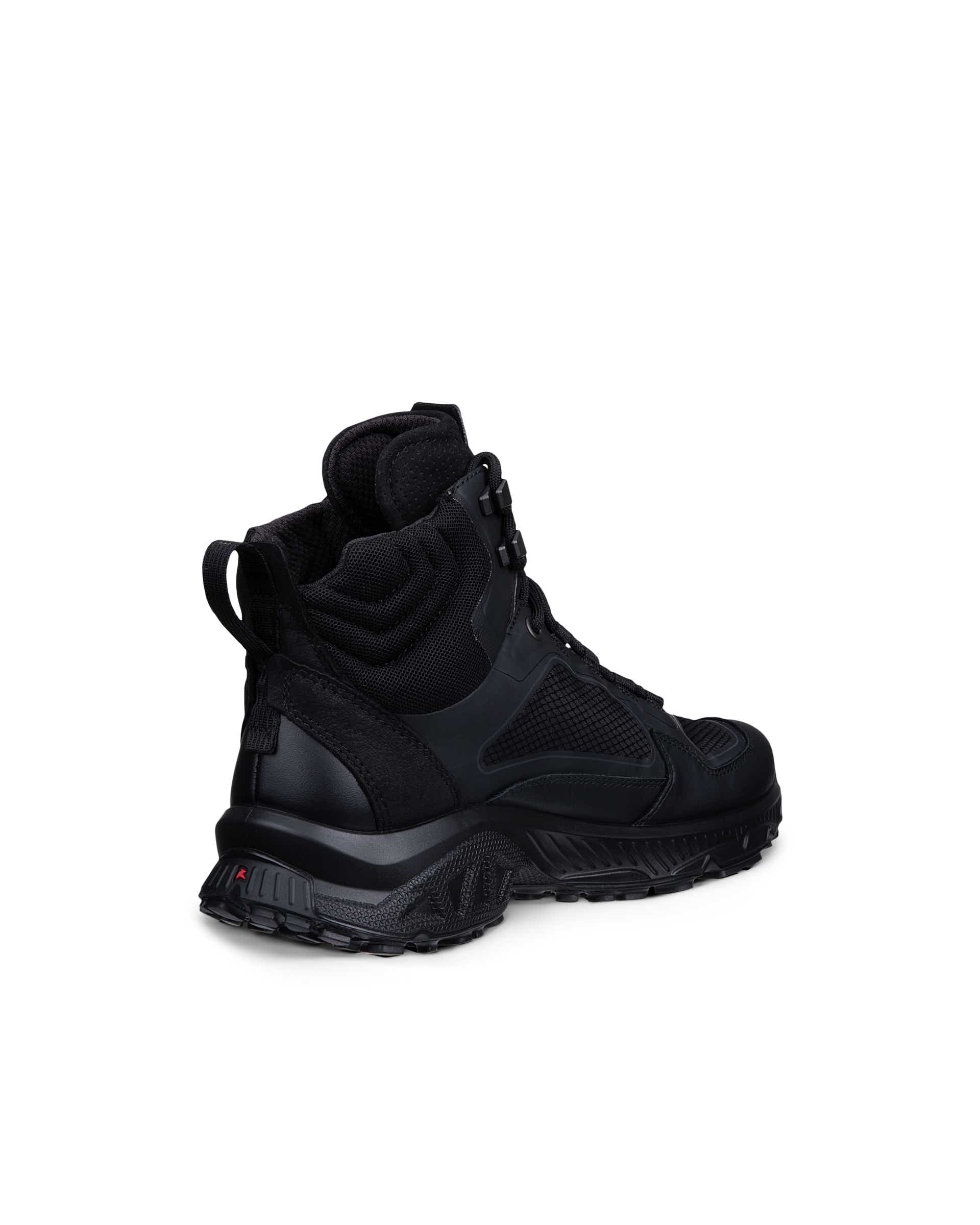 ECCO RECEPTOR XP WOMEN ウィメンズ レザーブーツ - ブラック - Back