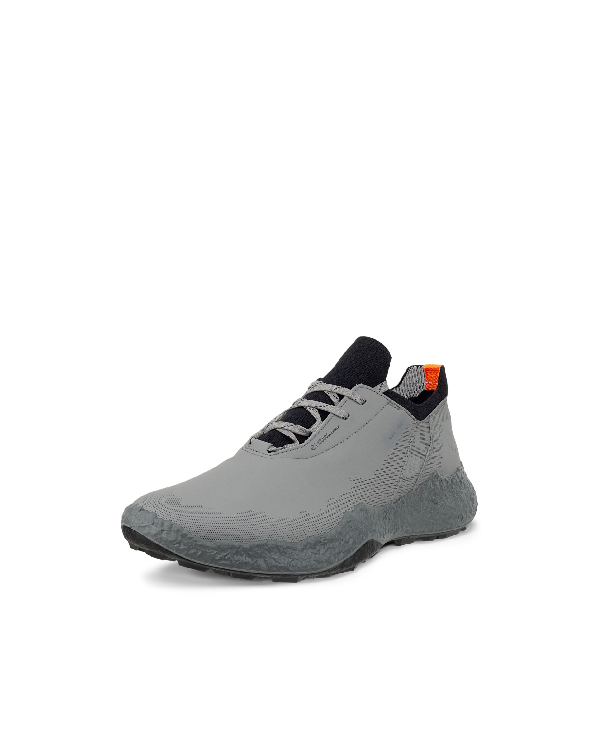 Men's ECCO® Golf BIOM H5 Leather Waterproof Golf Shoe - Grey - Main