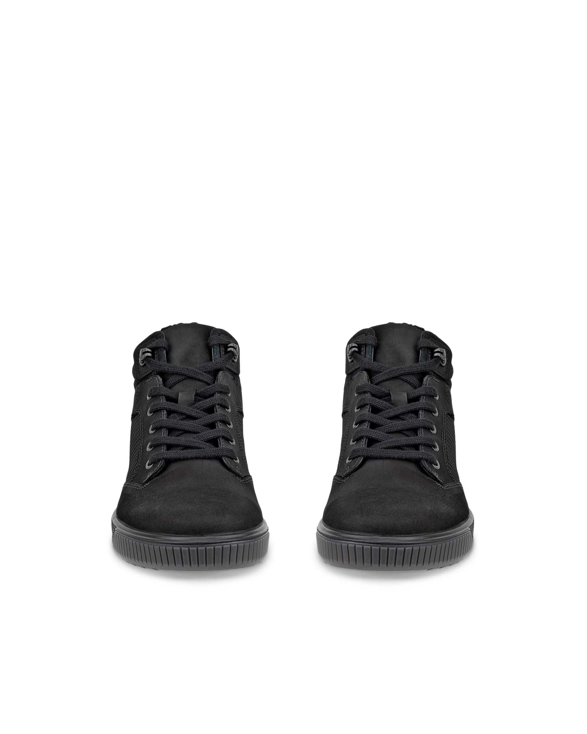 Men's ECCO® Bypath Tred Nubuck Boot - Black - Outside
