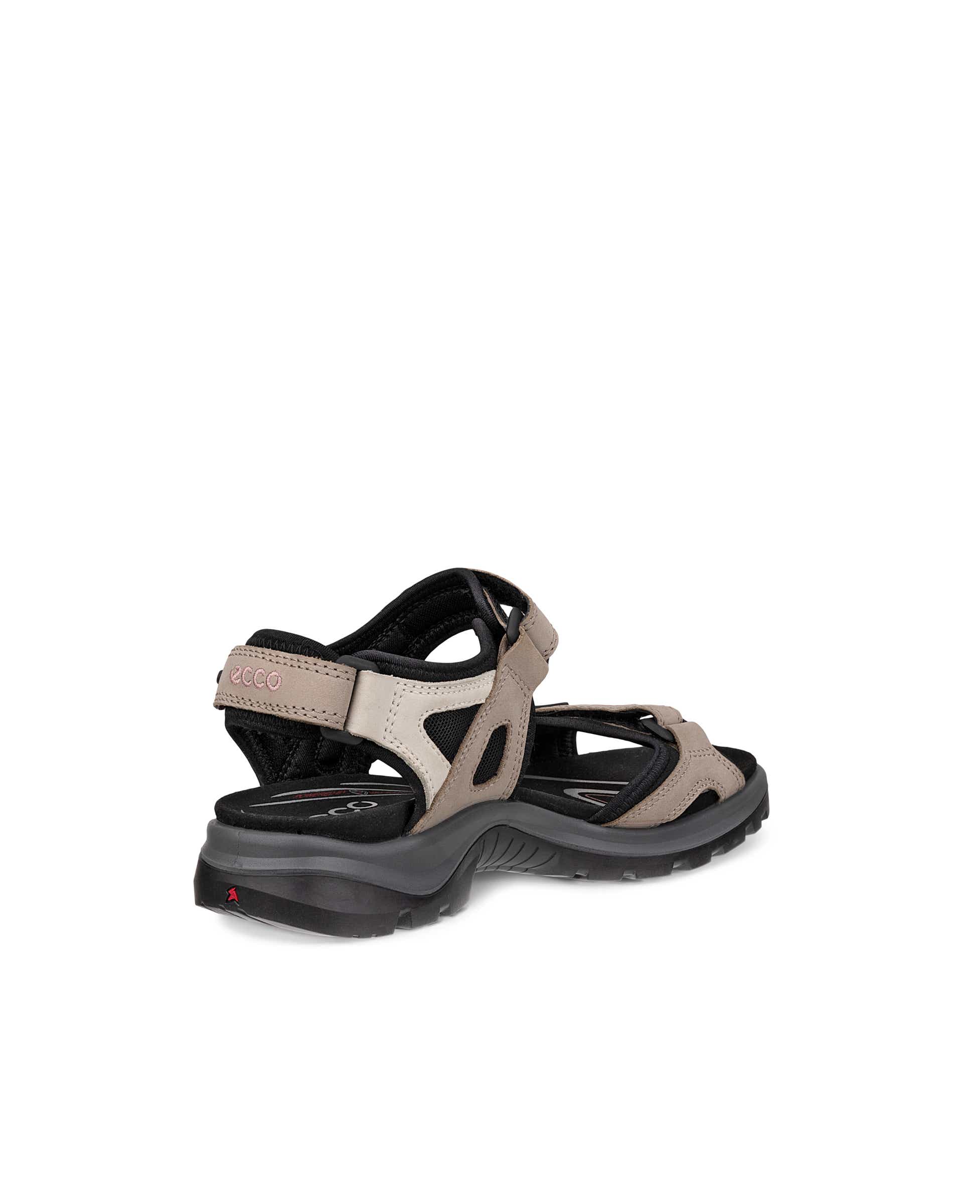 ECCO® Offroad sandale de marche en nubuck pour femme - Beige - Back
