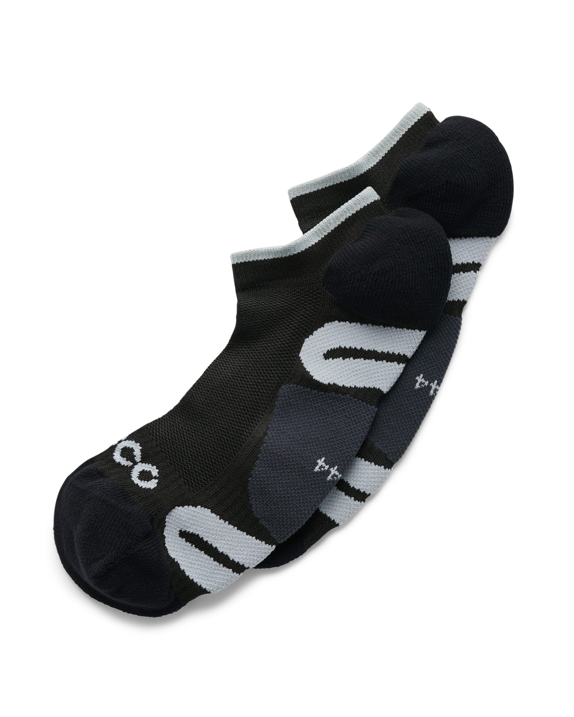 Unisex ECCO® Functional No-Show Socks - Black - Main
