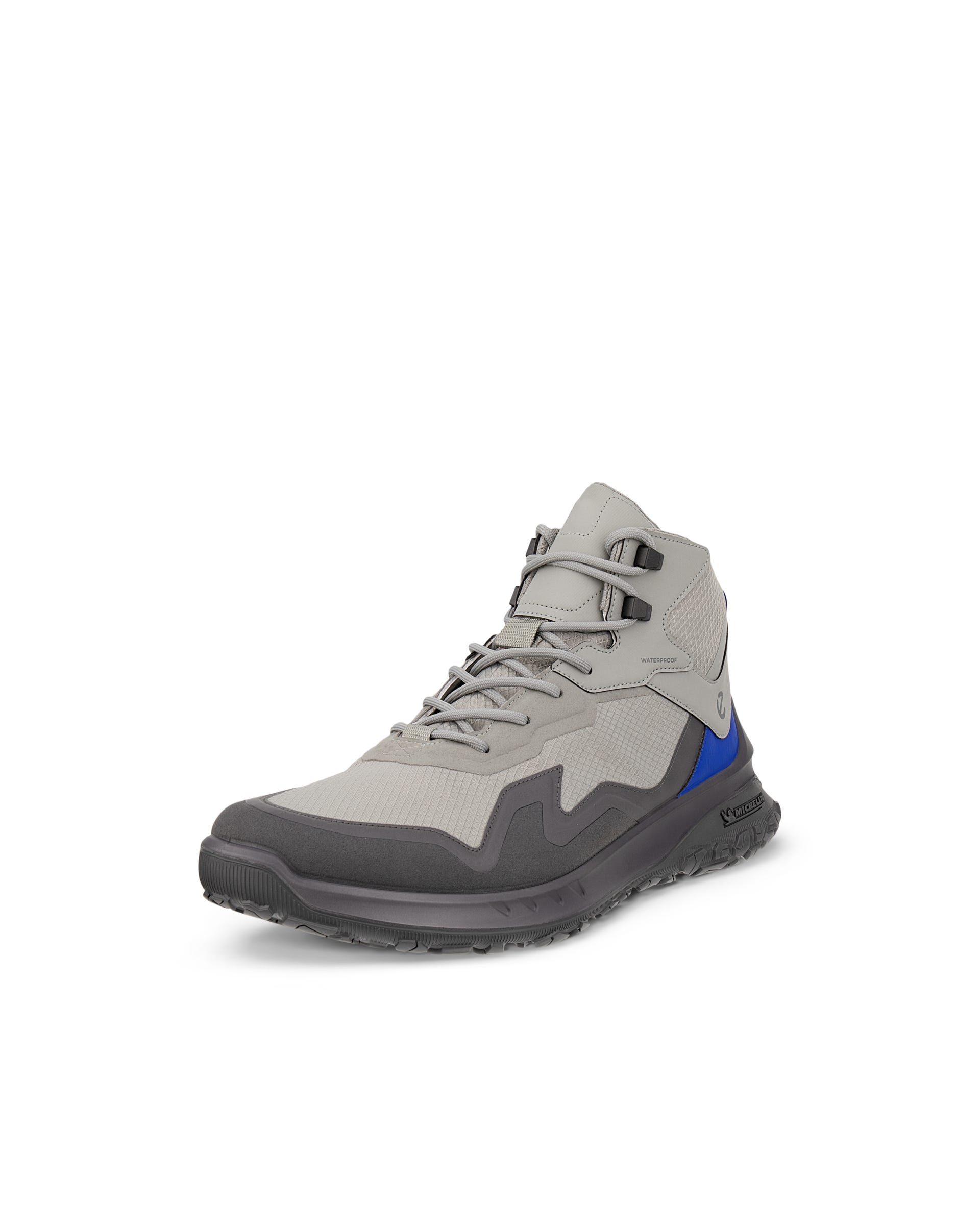 Men's ECCO® ULT-TRN Mid-Cut Waterproof Outdoor Boot - Grey - Main