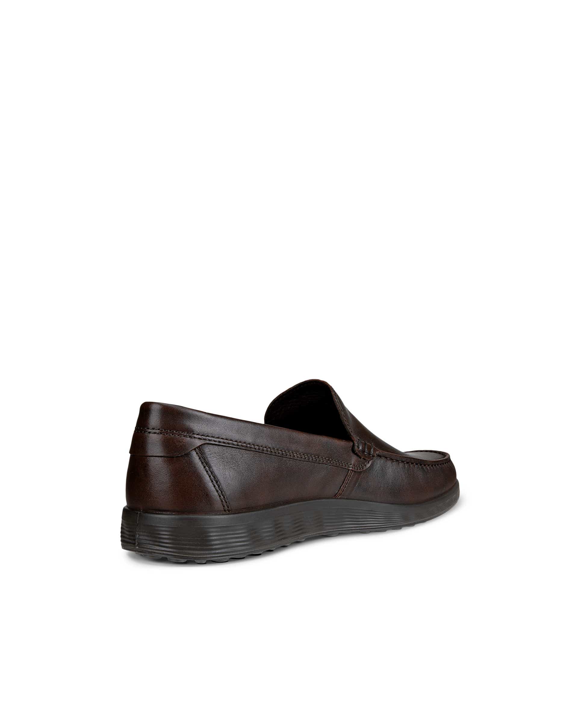 ECCO® S Lite Moc mocassins en cuir pour homme - Brun - Back