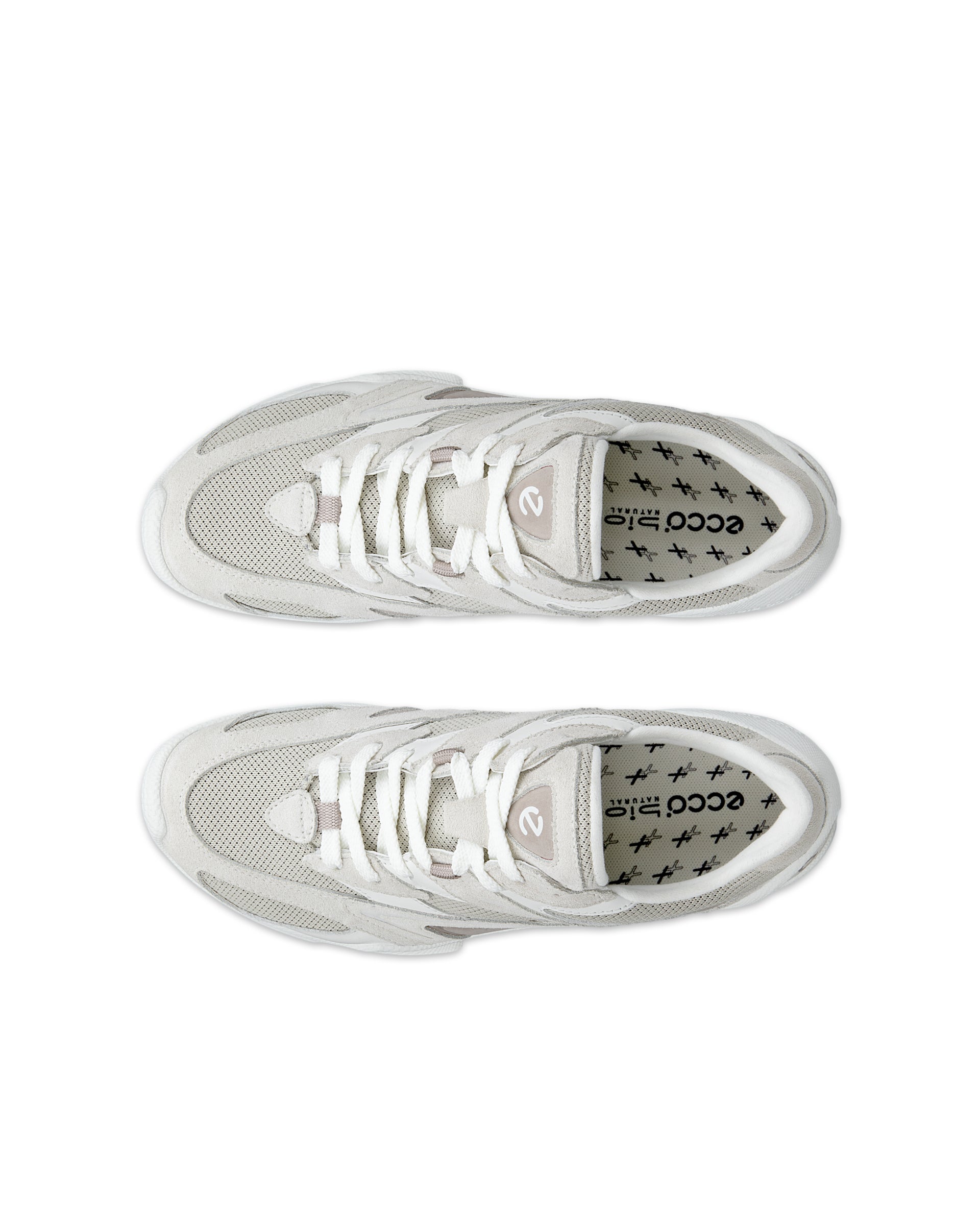 Dámske semišové tenisky ECCO® BIOM C-TRAIL - Biela - Top left pair