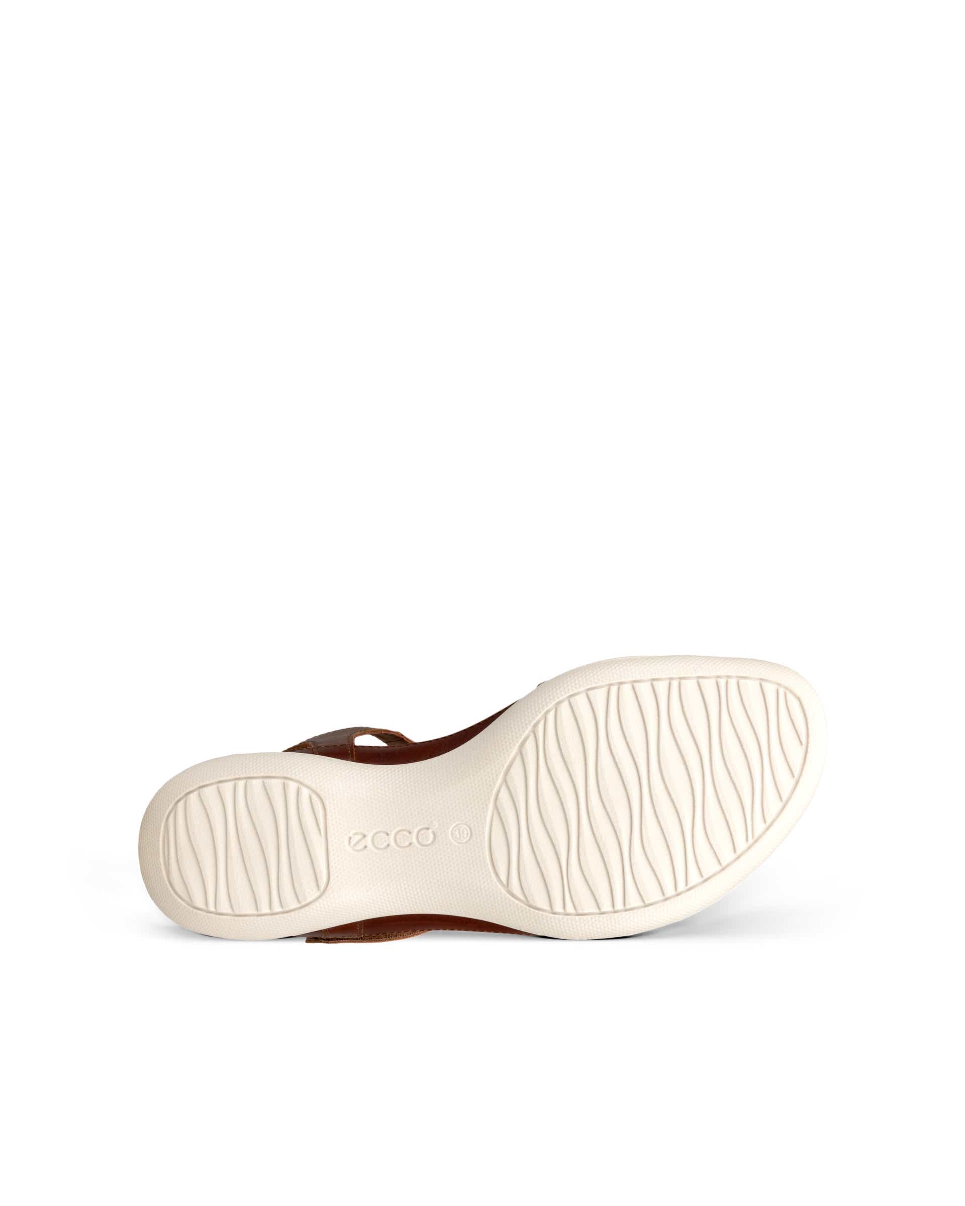 ECCO® Flash salomé cuir pour femme - Brun - Sole