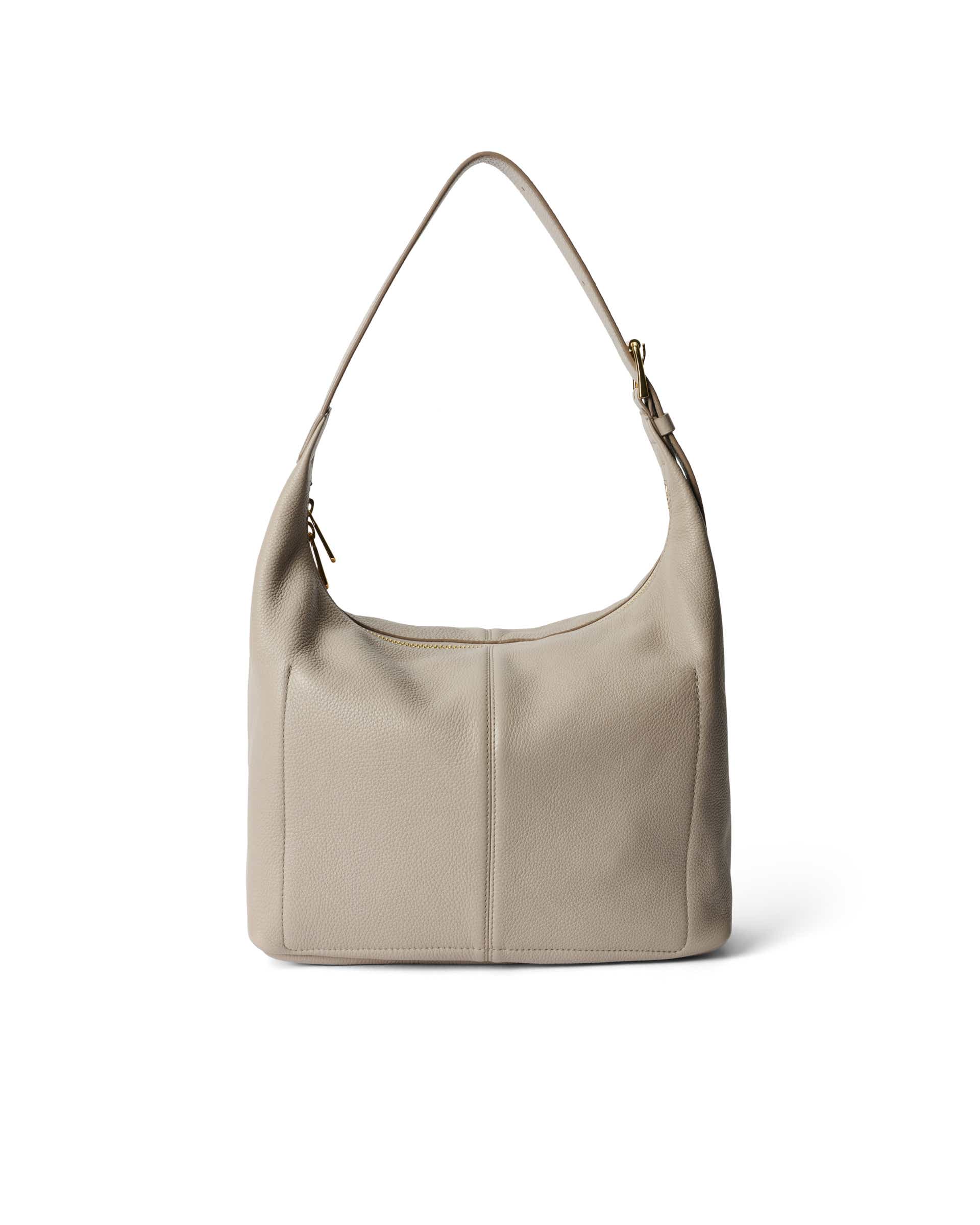 ECCO® Hobo leren hobotas - Beige - Back