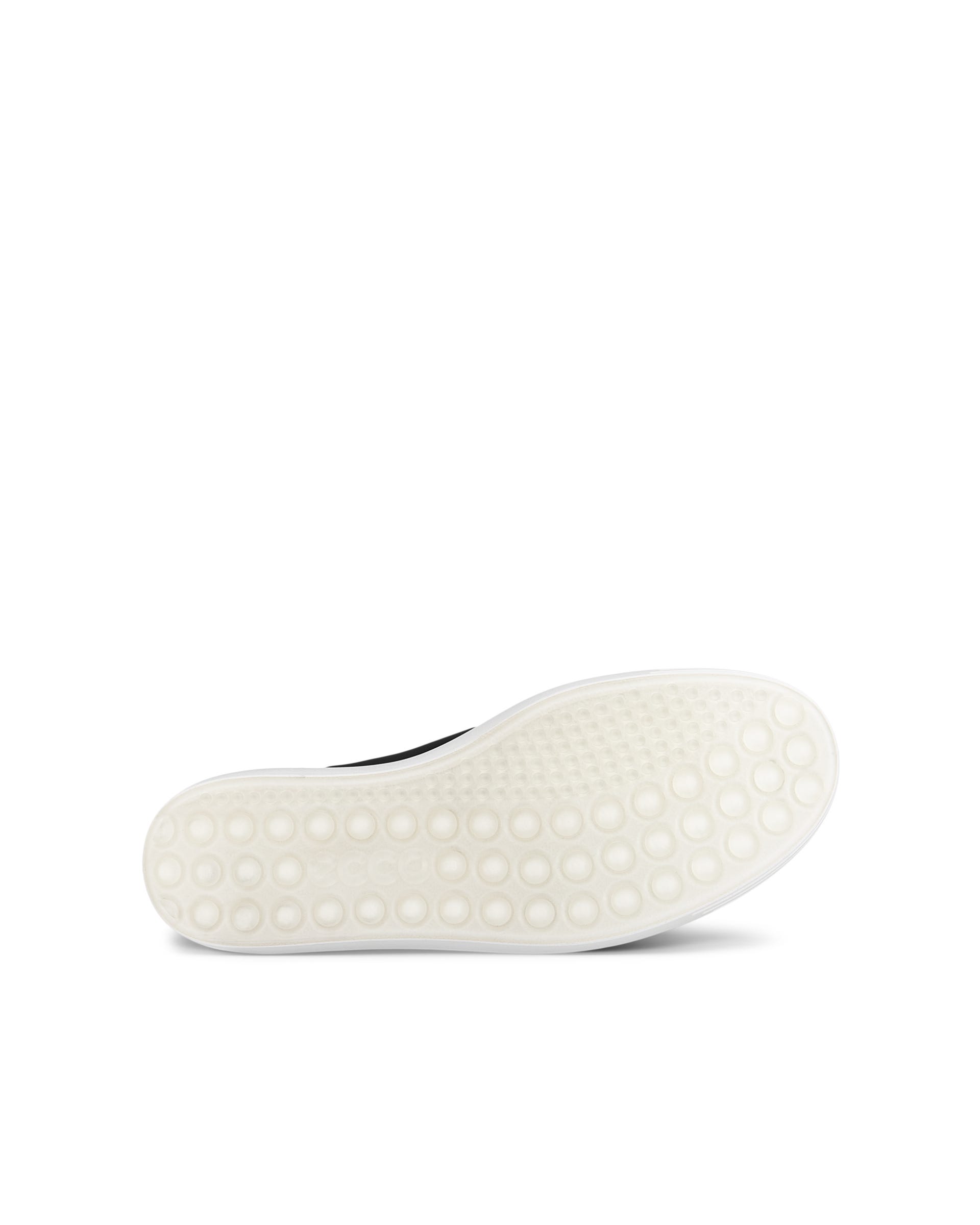 Women's ECCO® Soft 7 Leather Slip-In Sneaker - Black - Sole