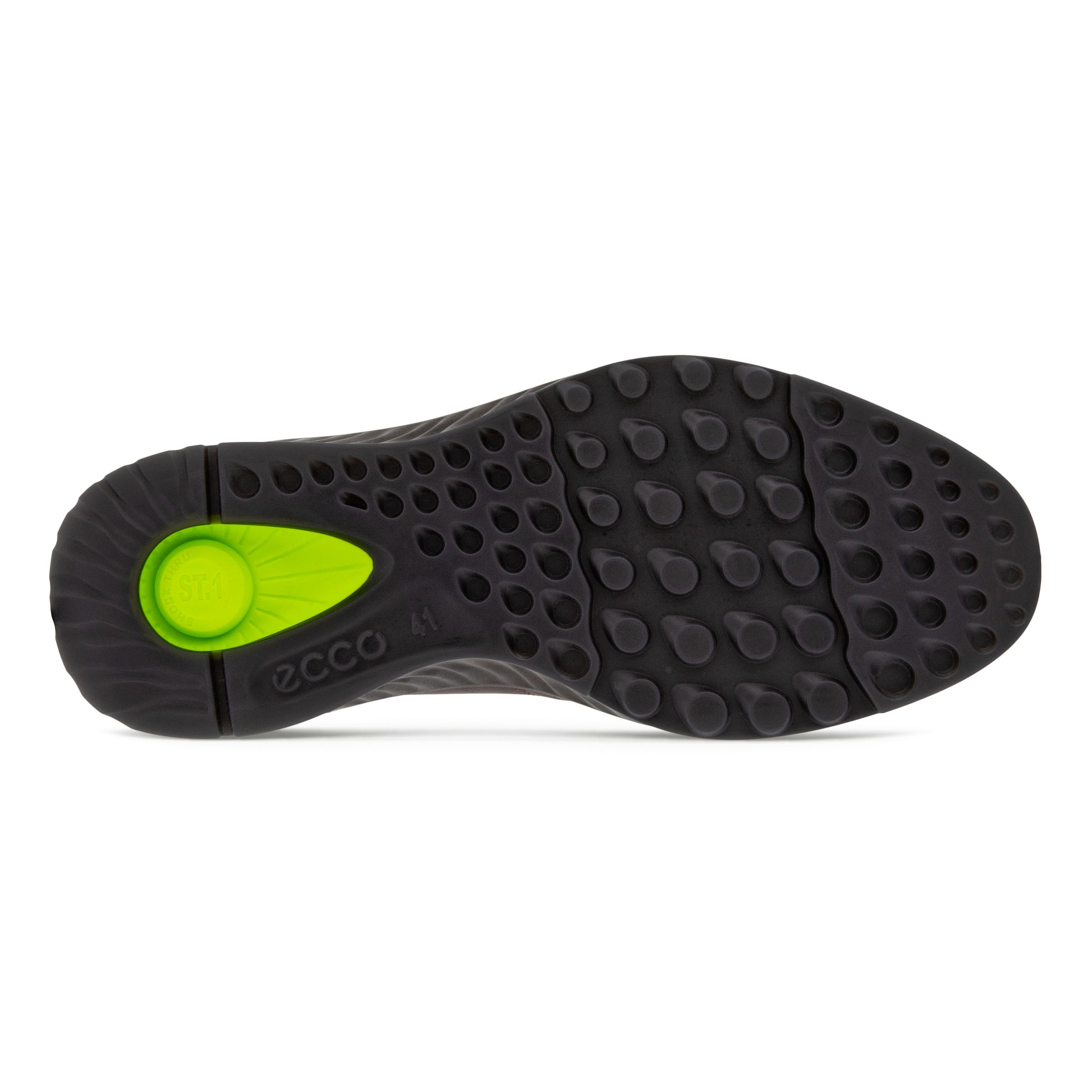 Men's ECCO® ST.1 Hybrid Nubuck Gore-Tex Ankle Boot - Brown - Sole