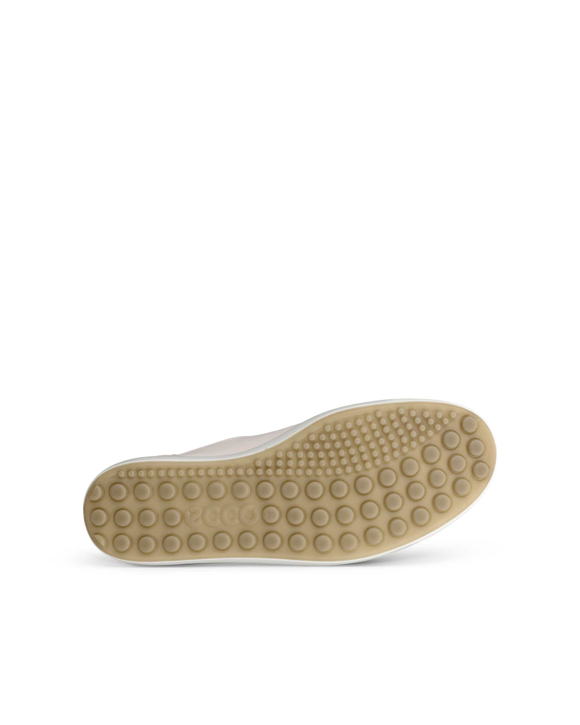 Dámské nubukové tenisky ECCO® Soft 7 - Béžová - Sole