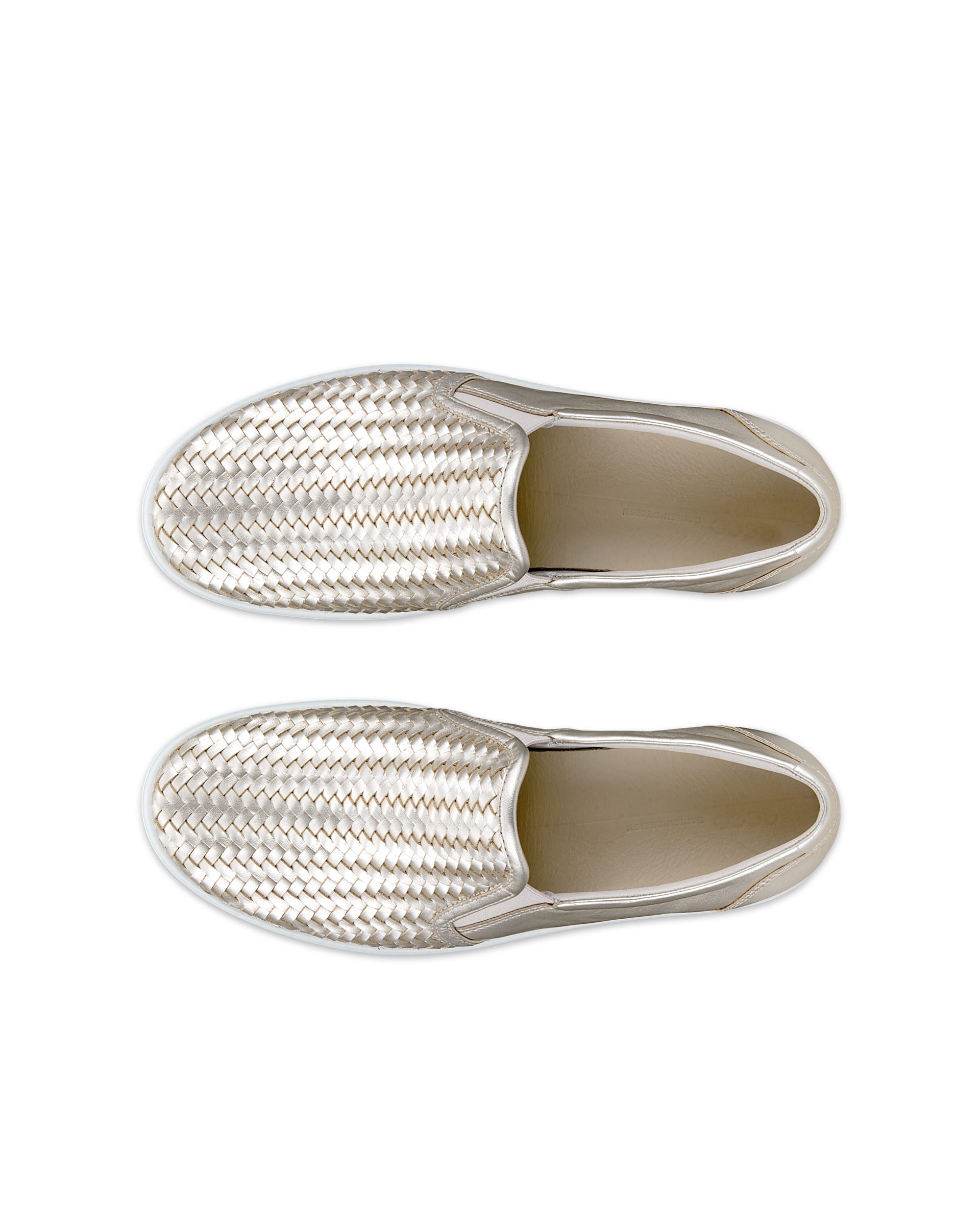 ECCO Soft 7 ウィメンズ レザースリッポンスニーカー | ゴールド