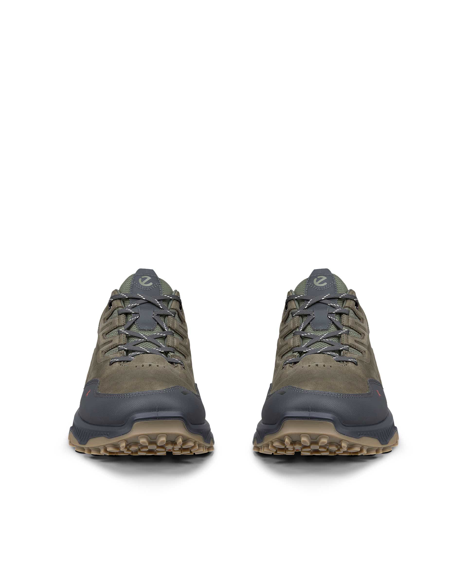 ECCO® RECEPTOR XP outdoor vandtæt sko i nubuck til herrer - Grøn - Front pair