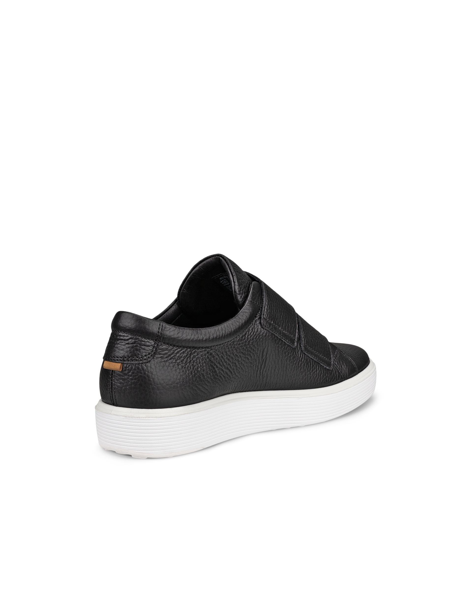 ECCO® Soft 60 Damen Ledersneaker - Schwarz - Back
