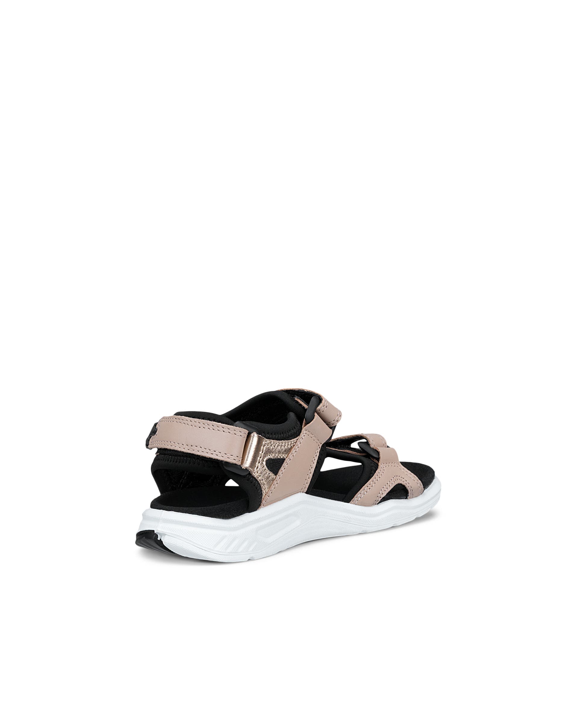 ECCO® X-TRINSIC Kinder Trekkingsandale aus Leder - Beige - Back