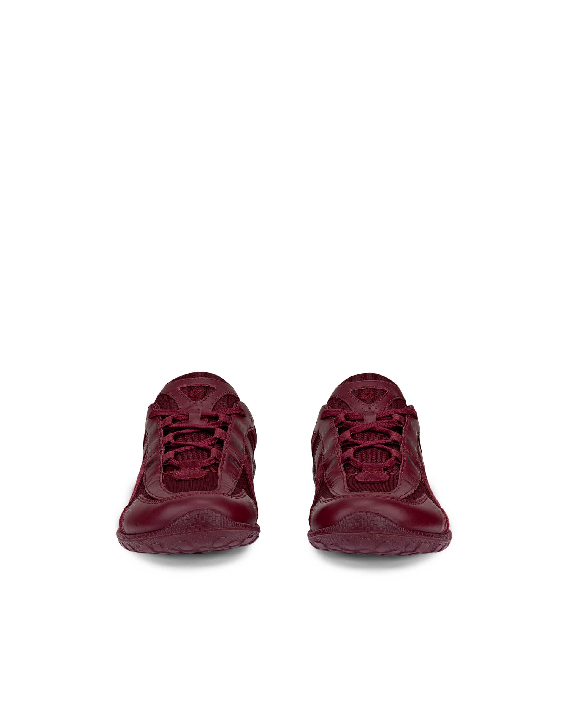 ECCO® BIOM LITE dames sneaker van textiel - Rood - Front pair