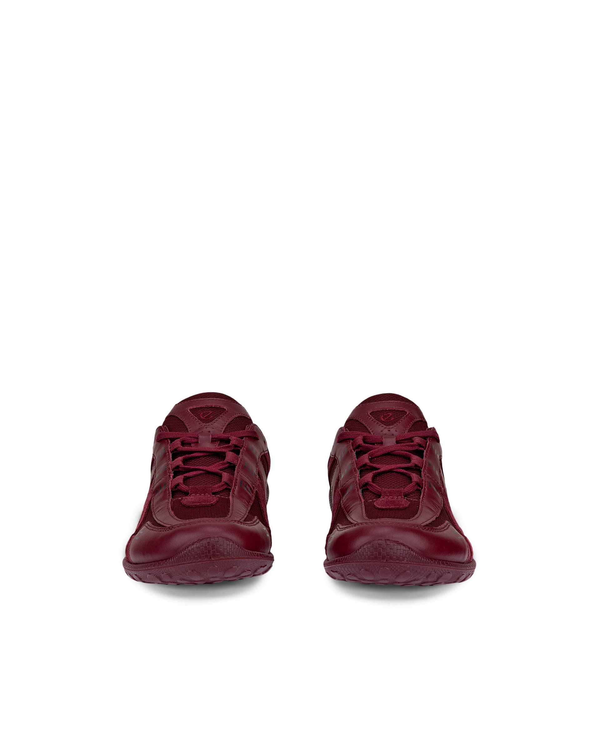 Women's ECCO® BIOM LITE Textile Trainer - Red - Front pair