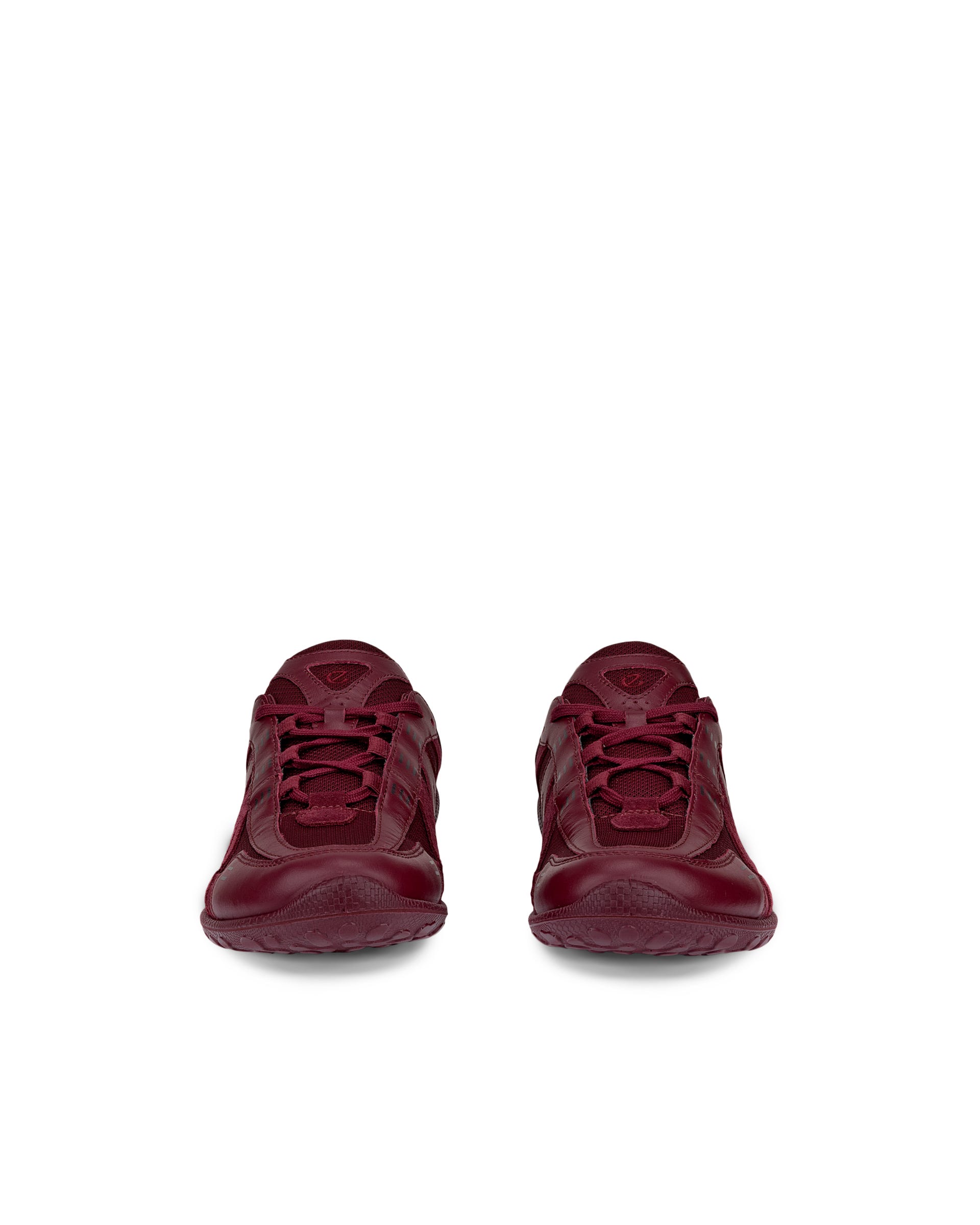 Women's ECCO® BIOM LITE Textile Trainer - Red - Front pair