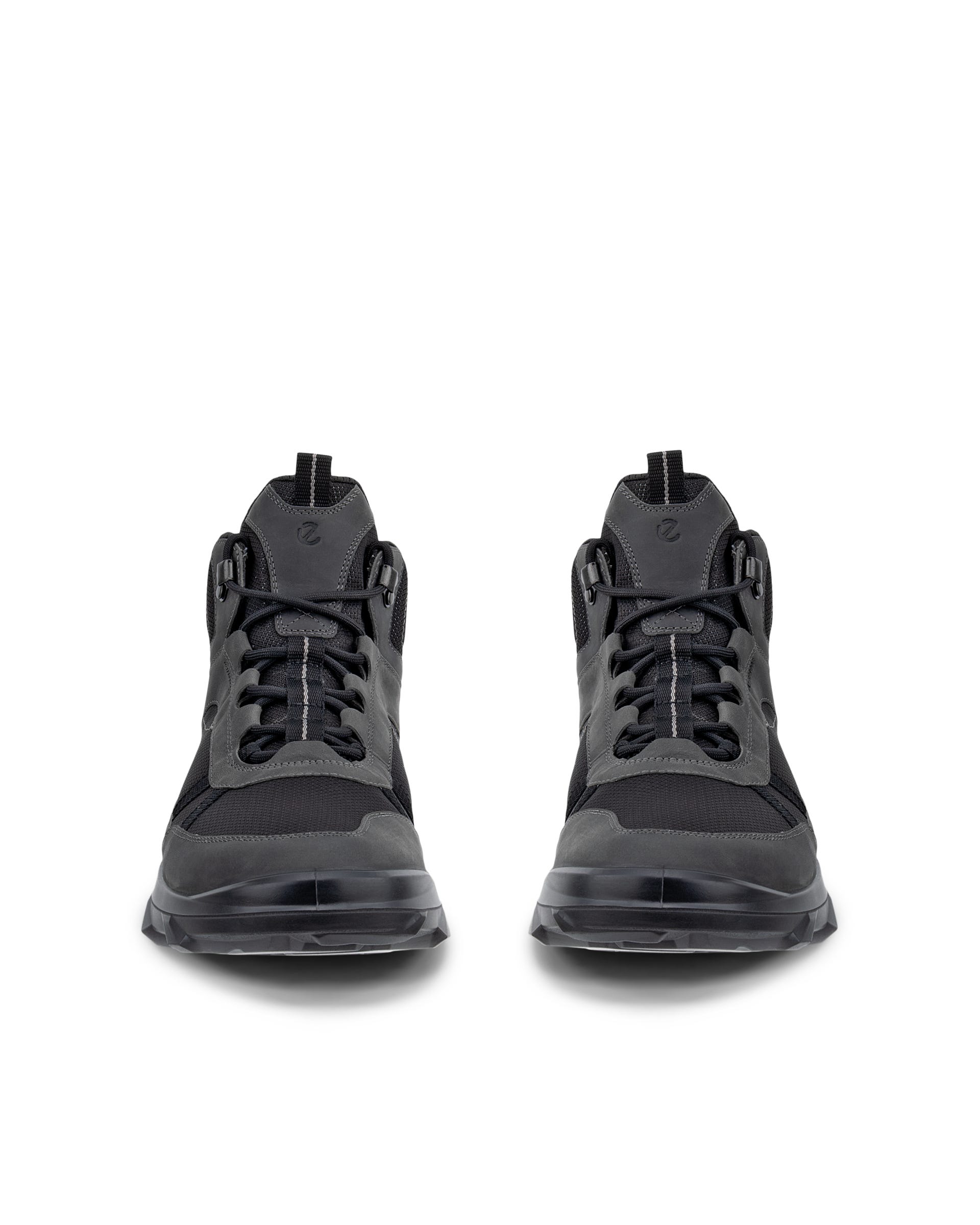Men's ECCO® MX Nubuck Waterproof Mid-Cut Outdoor Boot - Grey - Outside