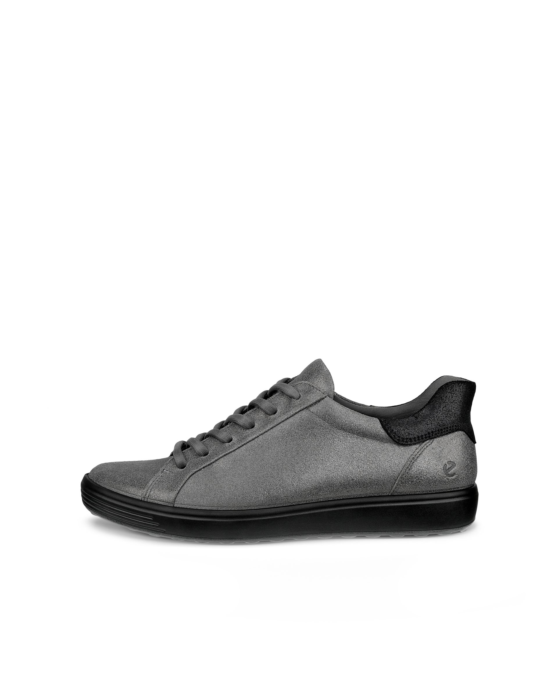 Women's ECCO® Soft 7 Leather Slip-In Sneaker - Metallics - Outside