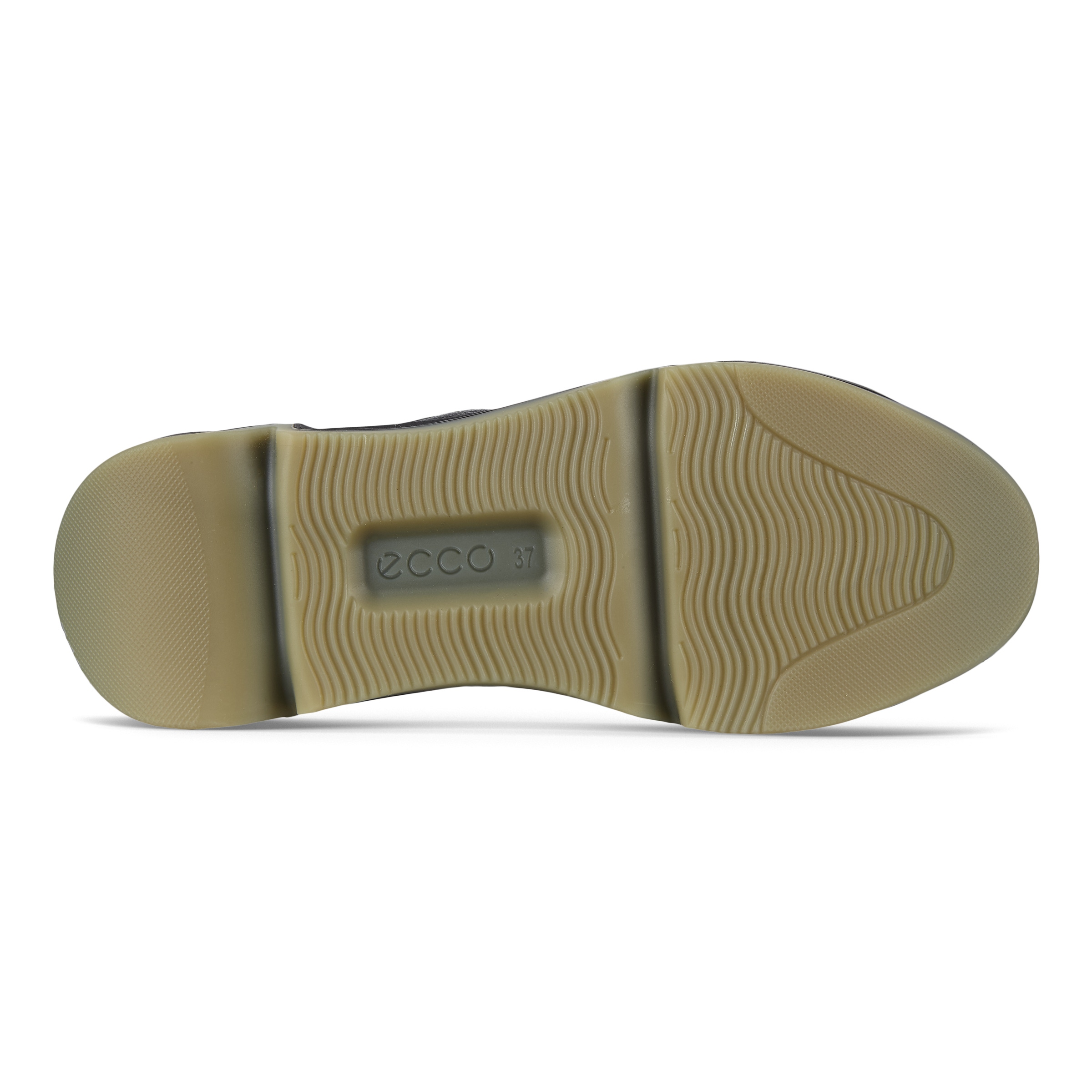 ECCO Chunky Sneaker ウィメンズ レザープラットフォームスニーカー - ブラック - Sole