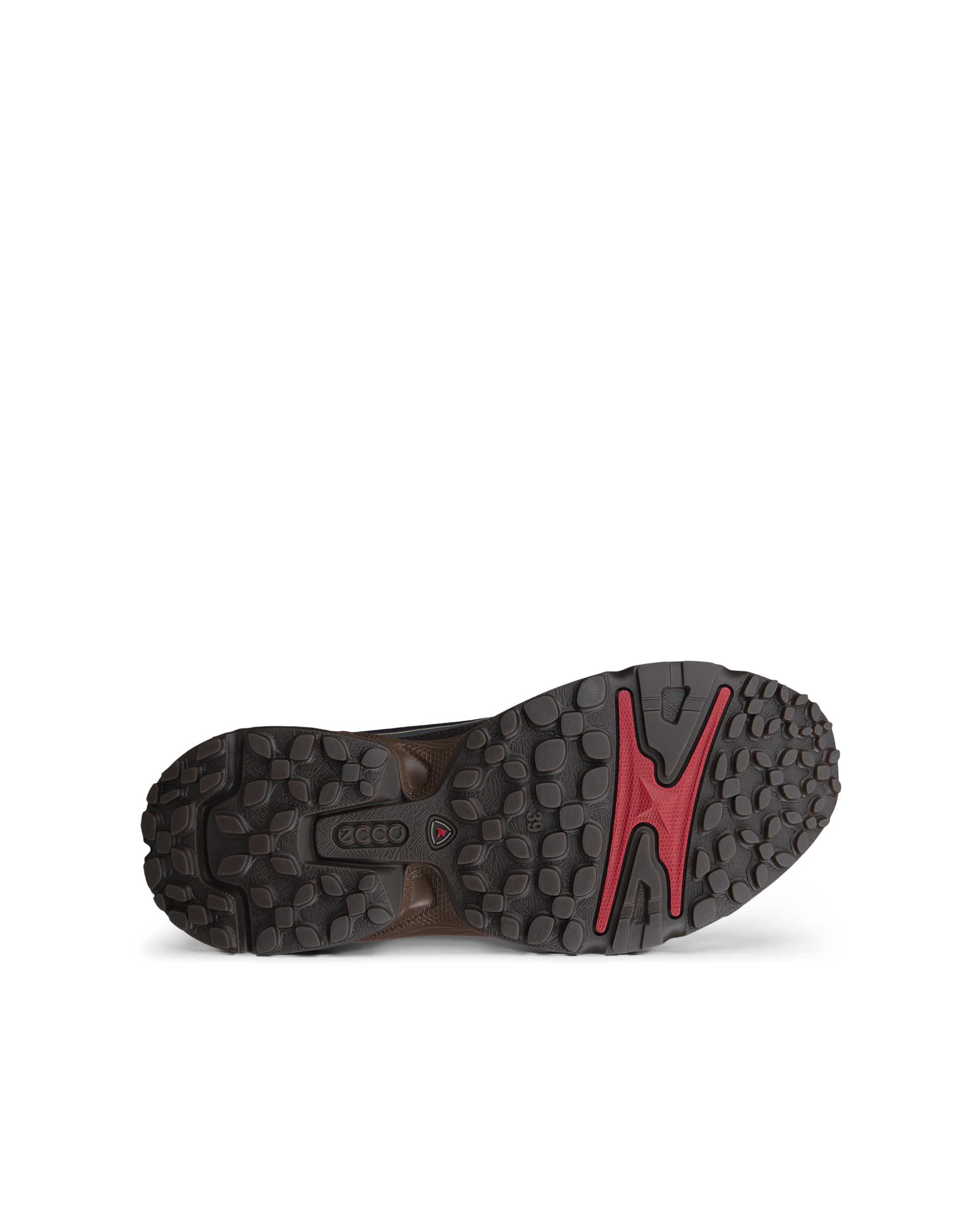 ECCO RECEPTOR XP WOMEN ウィメンズ レザースニーカー - グレー - Sole