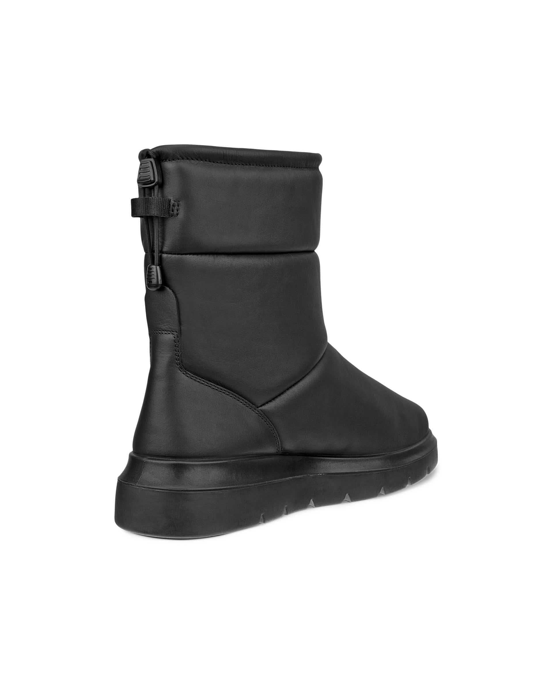 ECCO Nouvelle ウィメンズ レザーミッドカットブーツ | ブラック ECCO Nouvelle ウィメンズ レザーミッドカットブーツ | ブラック