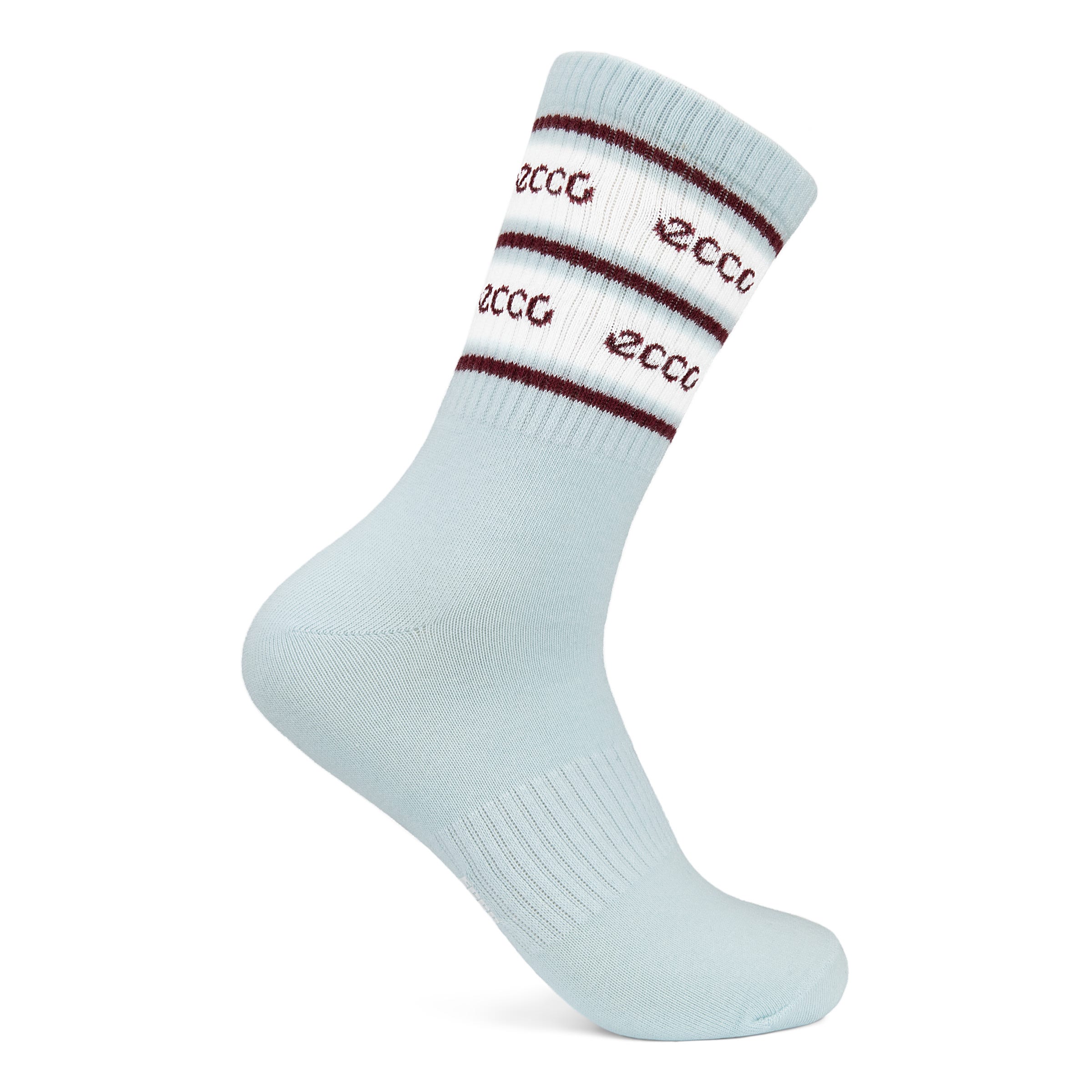 ECCO Retro Mid-cut 2-pack Quality Sports Socks - Blue - Detail-2