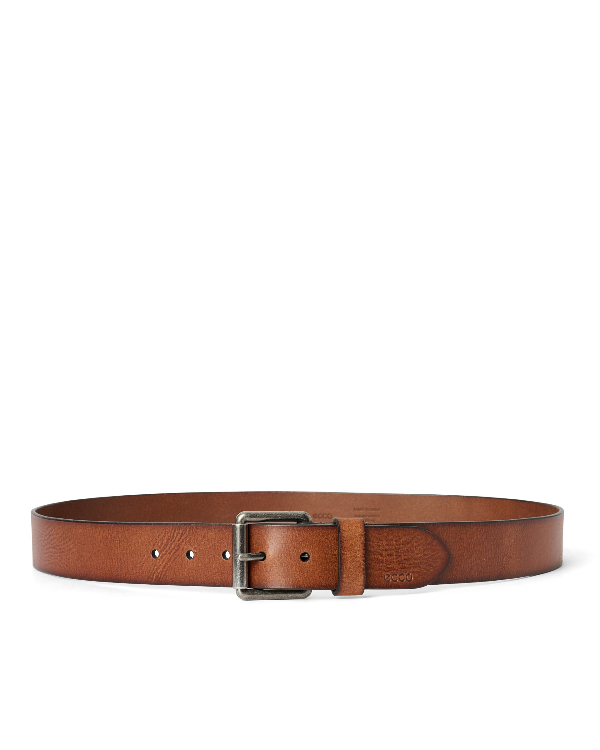 ECCO® Belts Jeans Leather Belt - Brown - Main