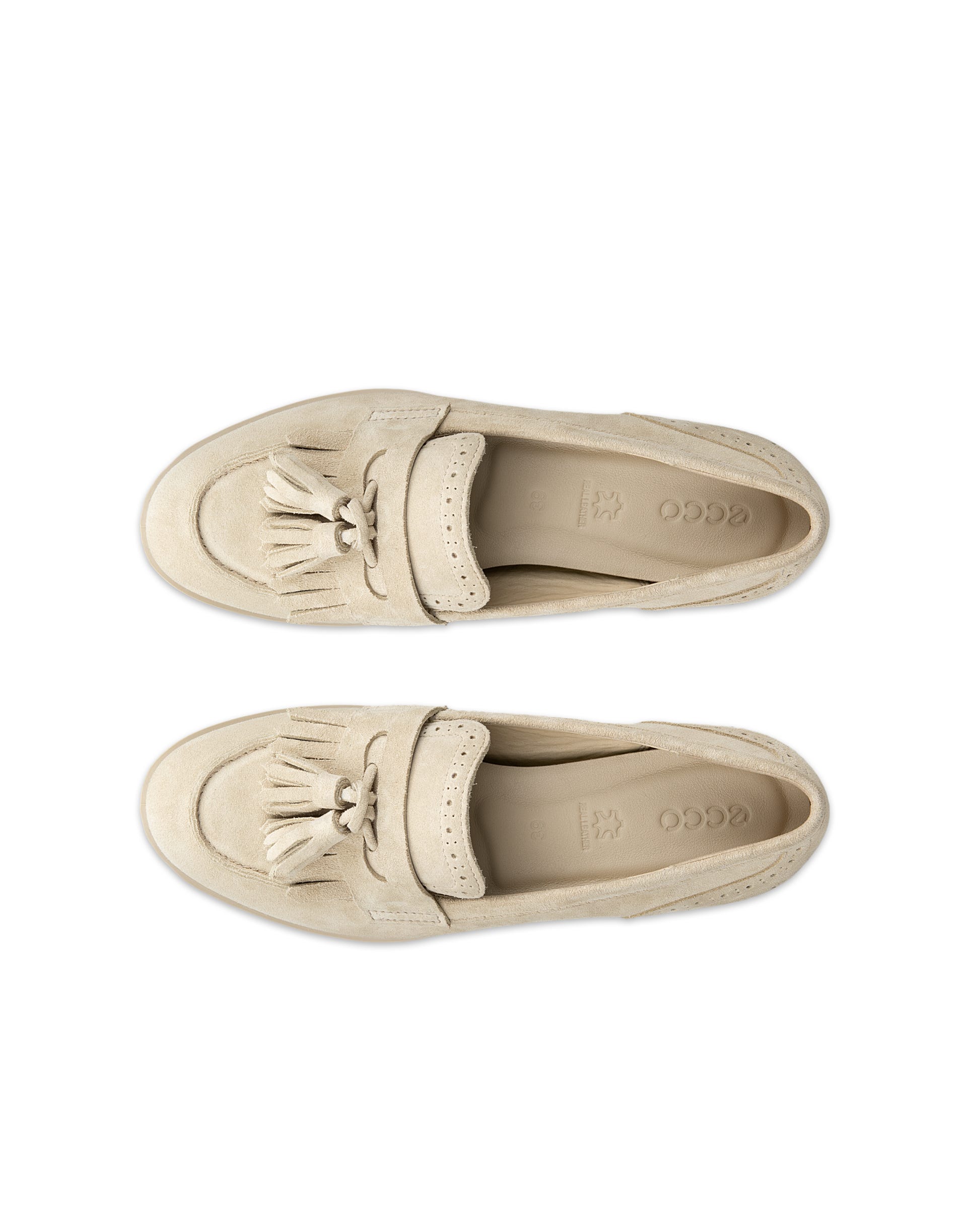 ECCO DRESS CLASSIC WOMEN'S LOAFER - Beige - Top left pair