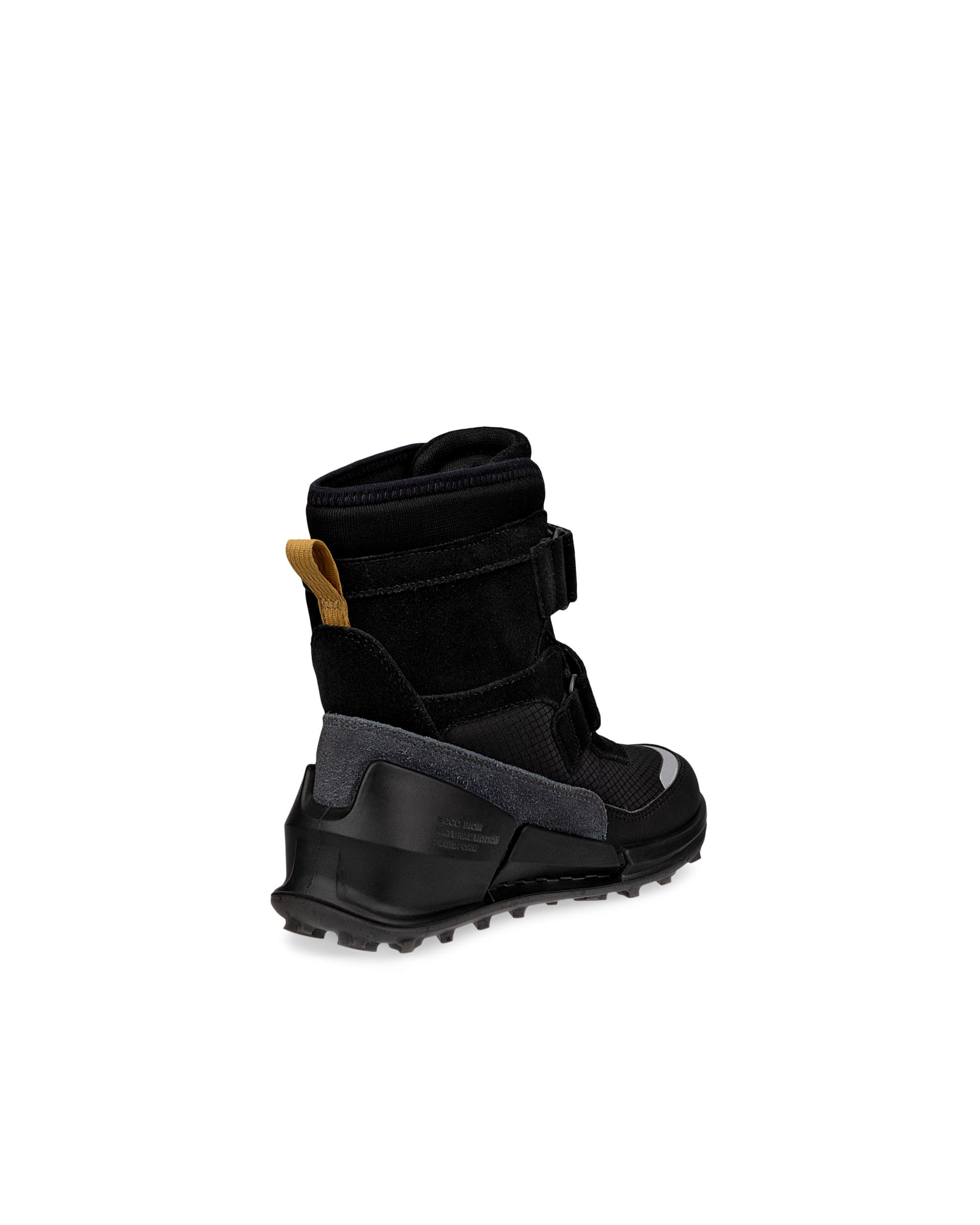 Botines de invierno de ante Gore-Tex ECCO® Biom K2 para niño/a - Negro - Back
