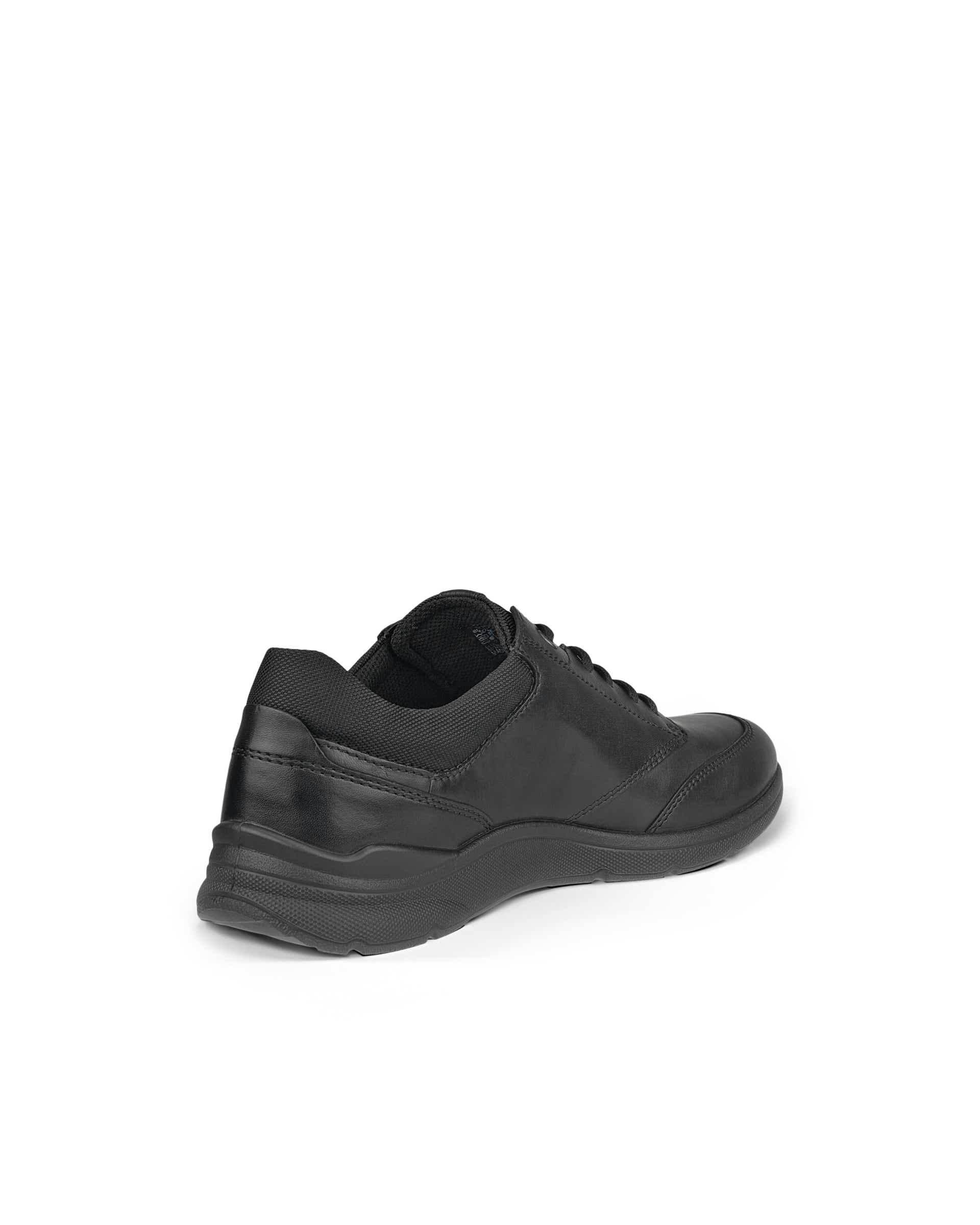 ECCO® Irving Heren leren veterschoen - Zwart - Back
