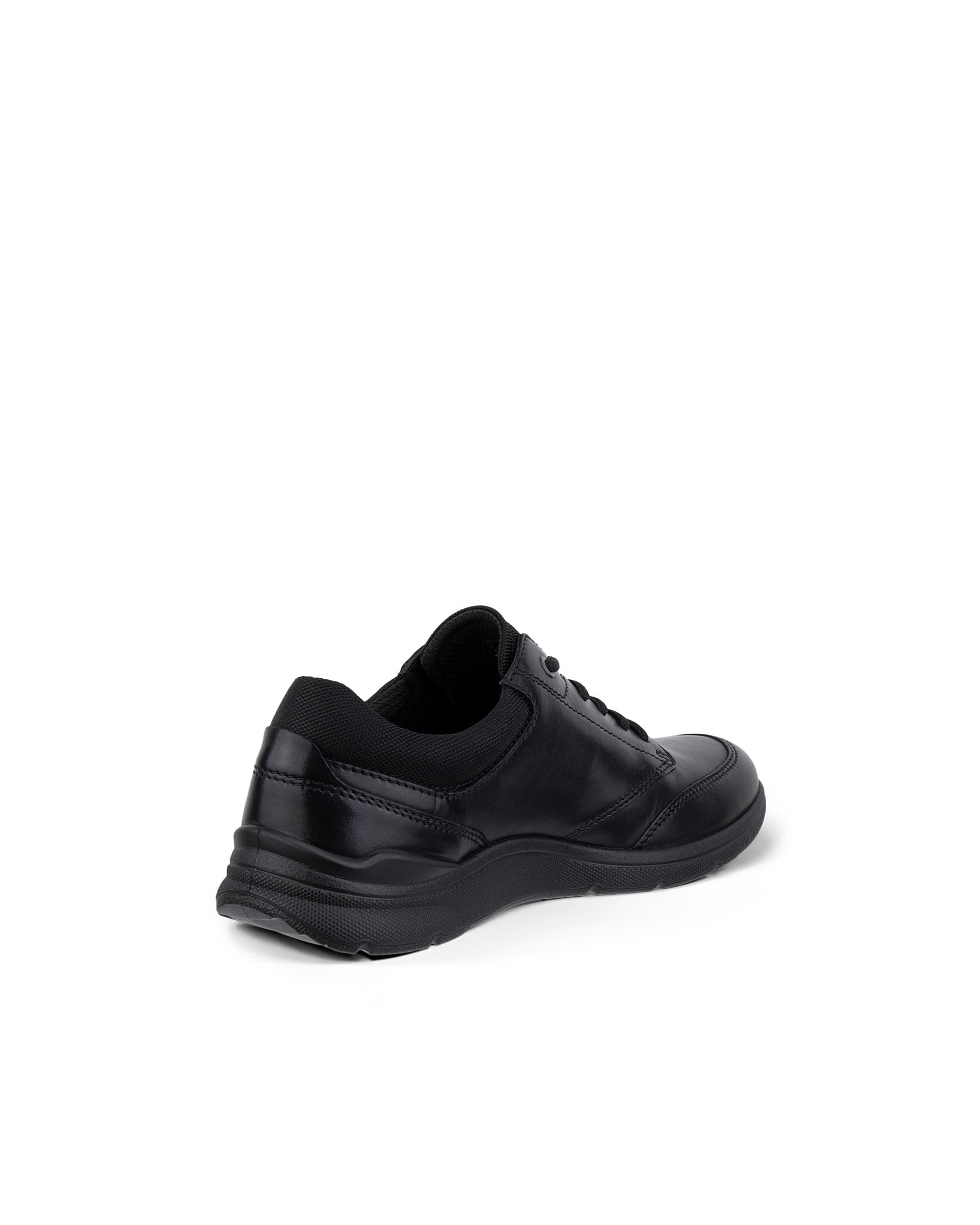 ECCO® Irving chaussures à lacet en cuir pour homme - Noir - Back