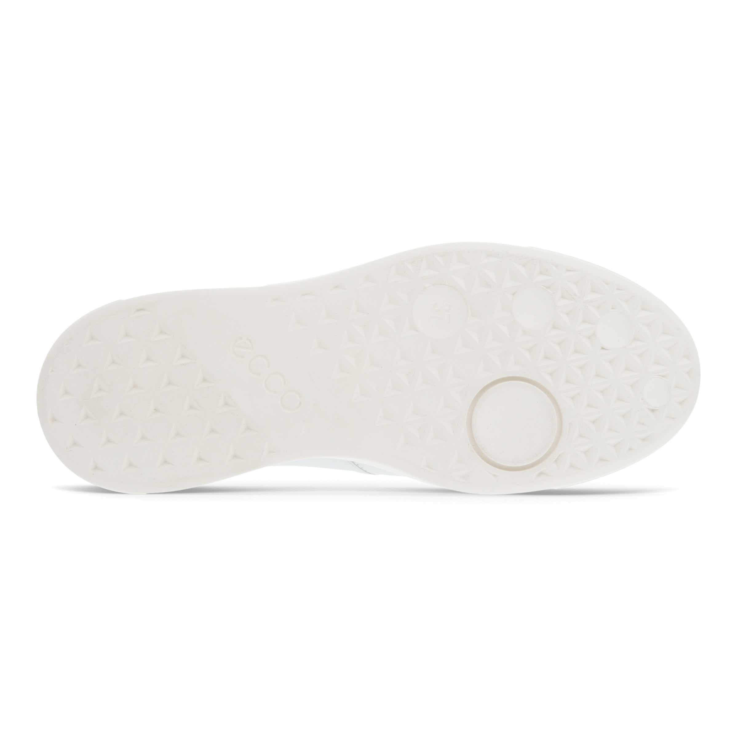 ECCO Street Tray ウィメンズ レザースリッポンスニーカー - ホワイト - Sole