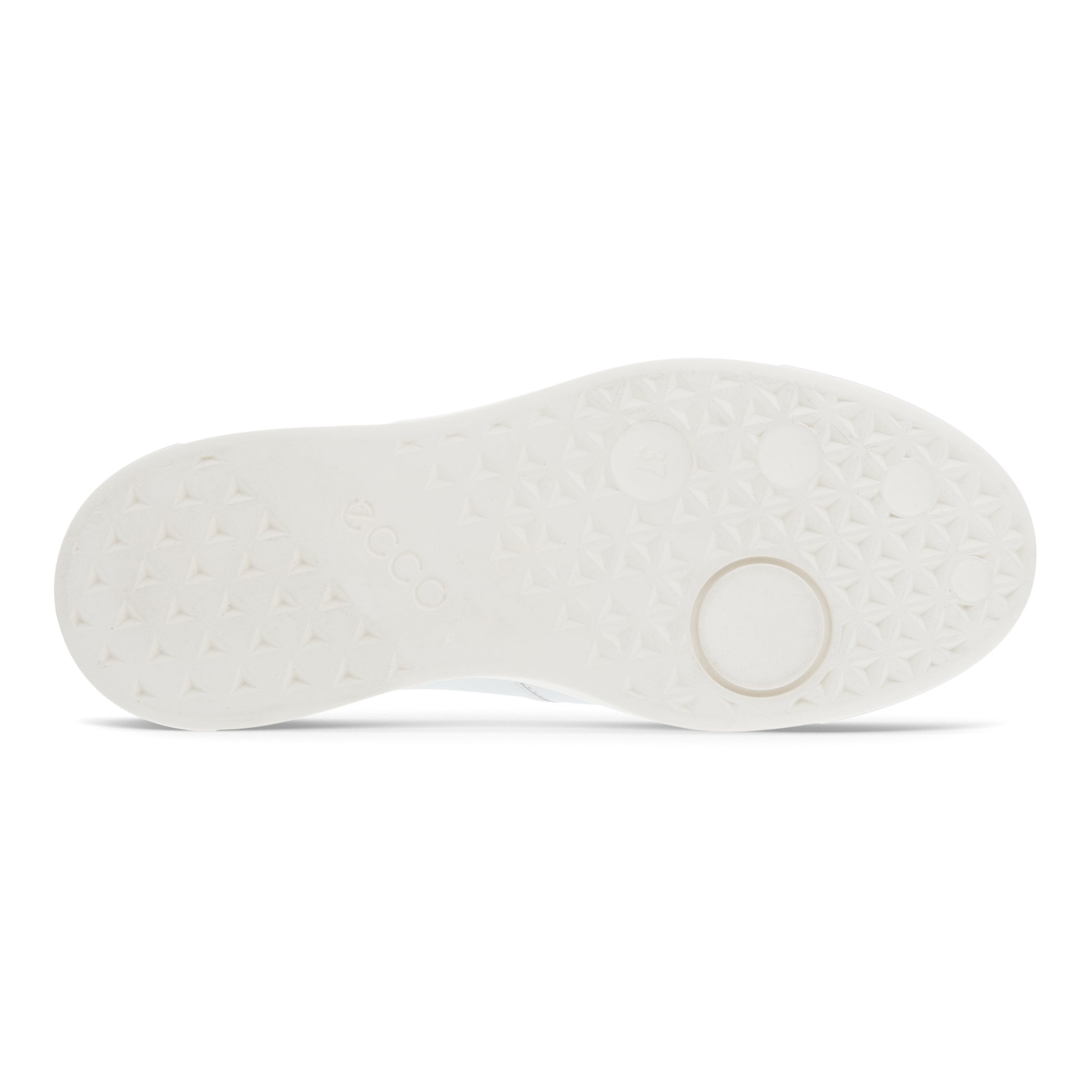 ECCO Street Tray ウィメンズ レザースリッポンスニーカー - ホワイト - Sole