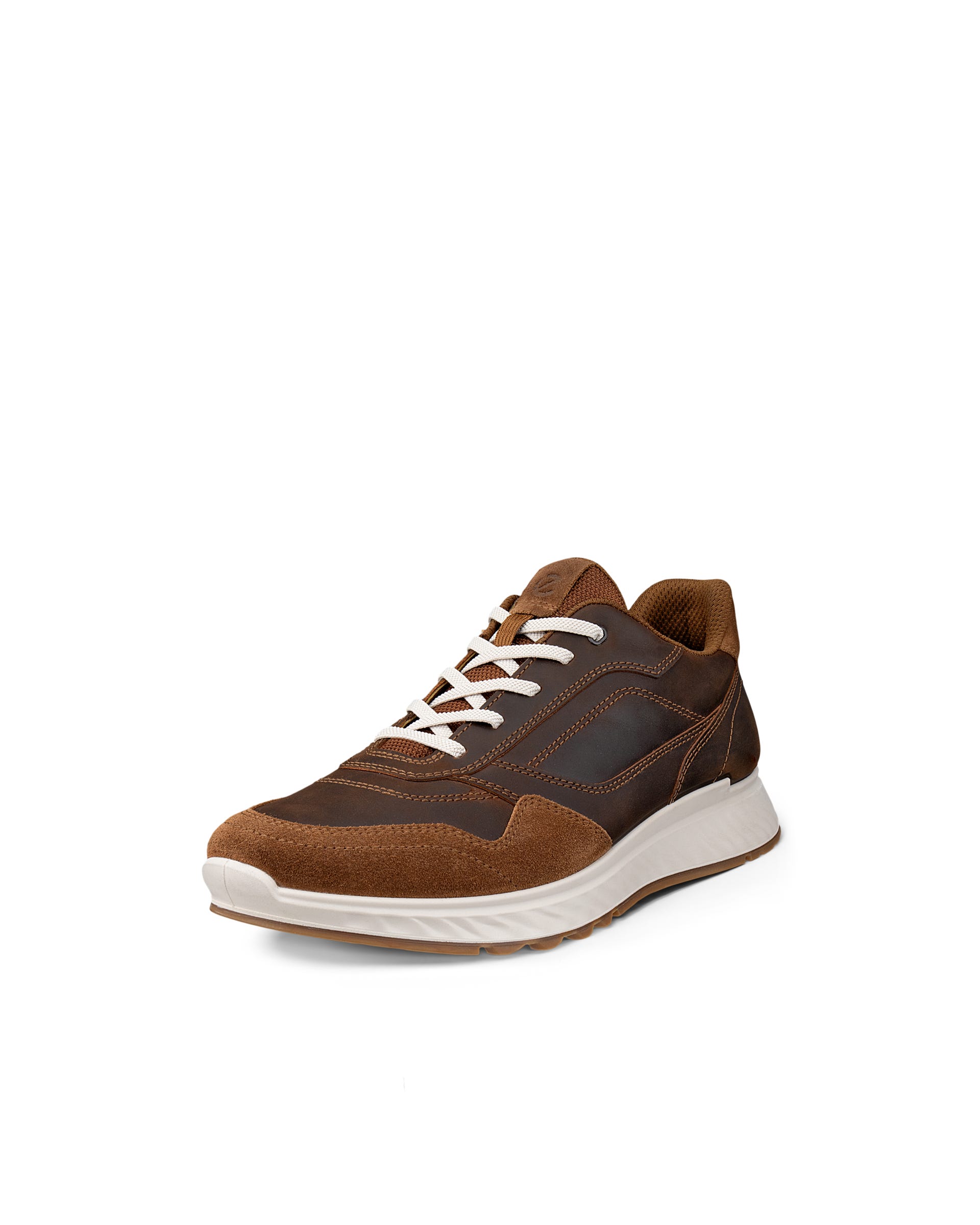 ECCO® EXOSTRIDE Herren Sneaker aus Nubukleder - Braun - Outside
