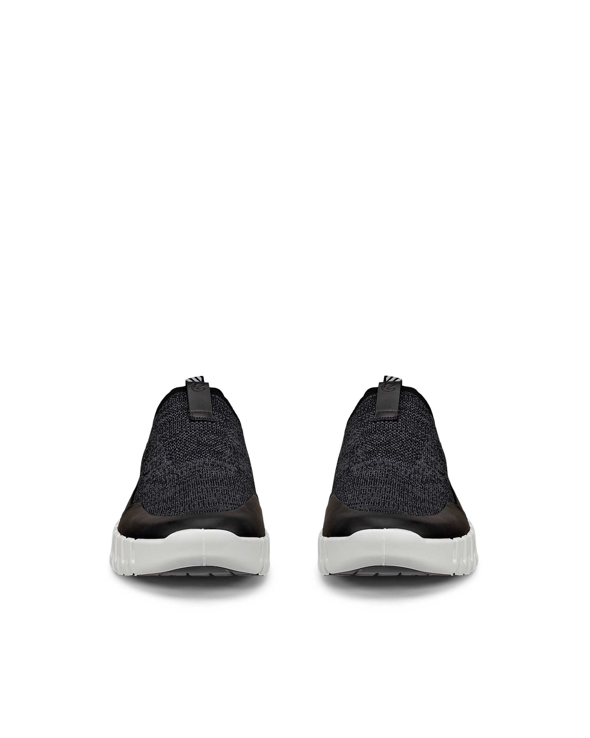 ECCO® GRUUV női textil sneaker - Fekete - Front pair