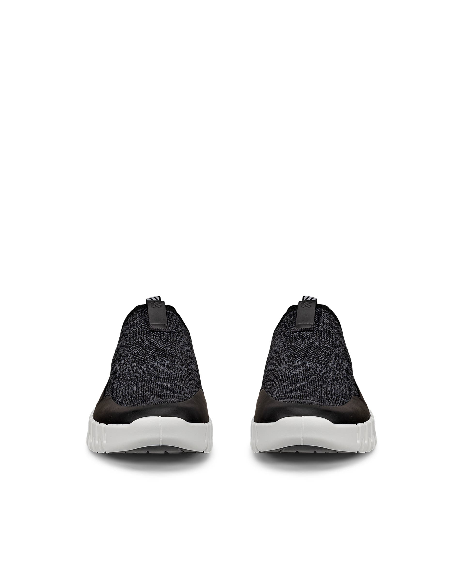 ECCO® GRUUV női textil sneaker - Fekete - Front pair