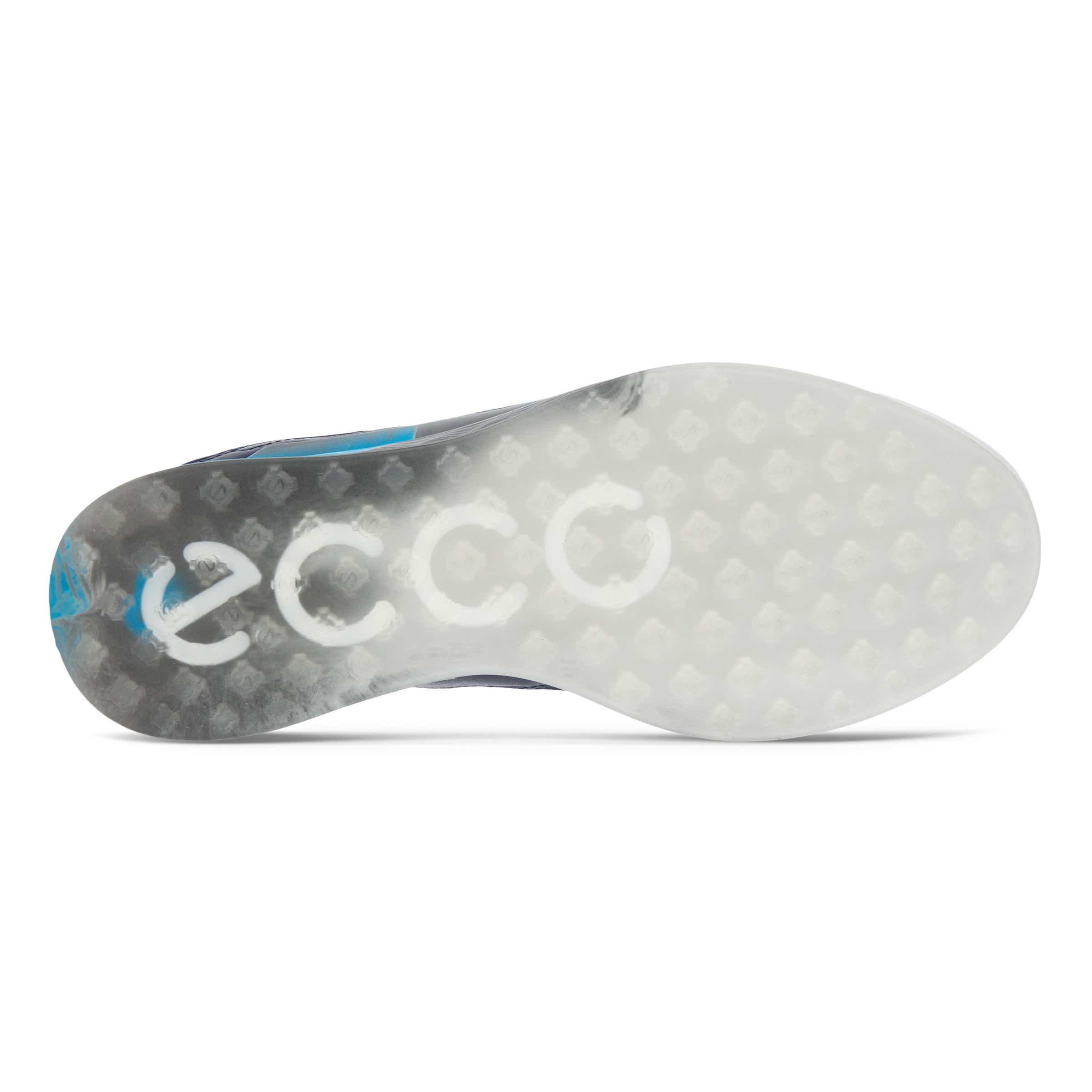 Men's ECCO® Golf S-Three Leather Gore-Tex Shoe - Blue - Sole