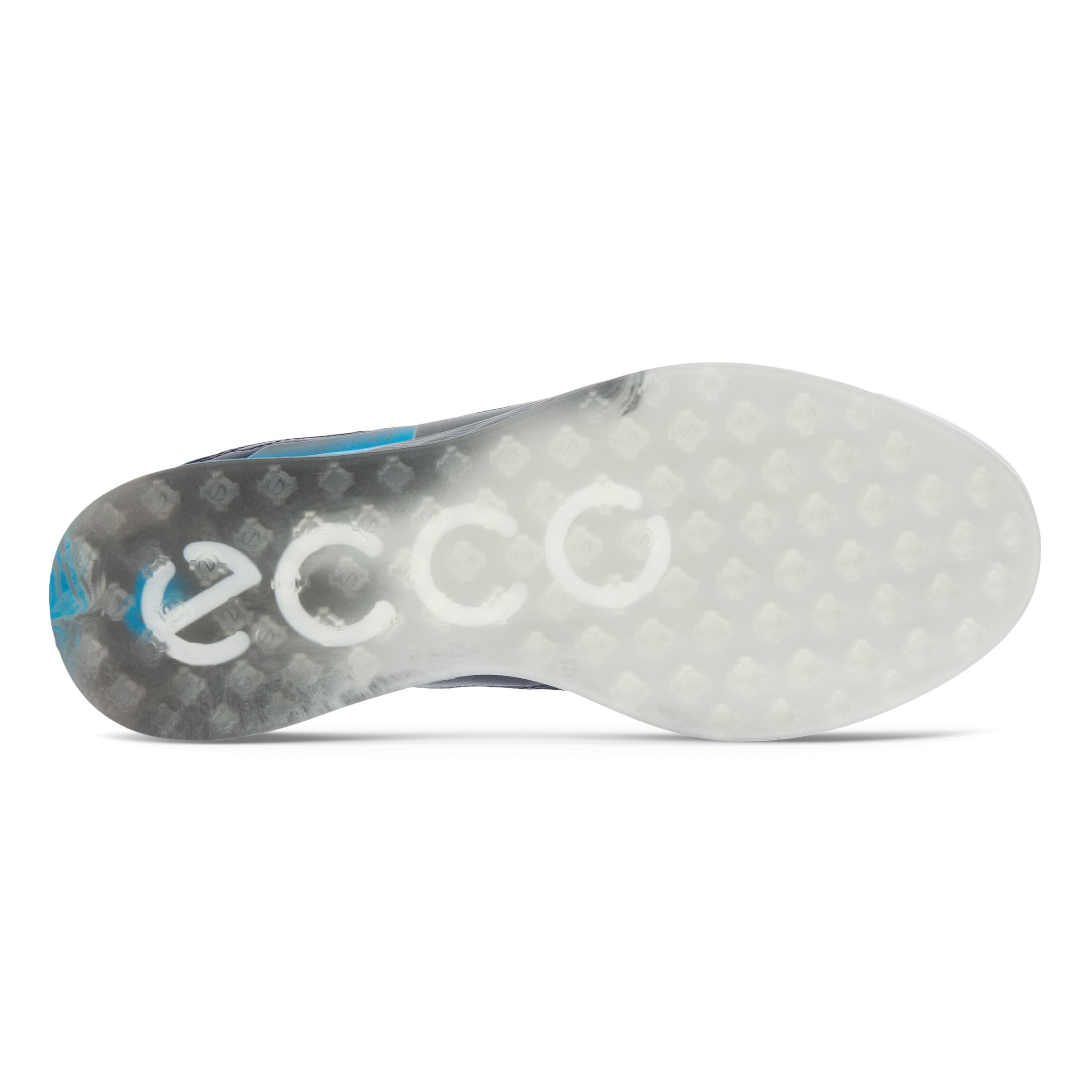 Men's ECCO® Golf S-Three Leather Gore-Tex Shoe - Blue - Sole