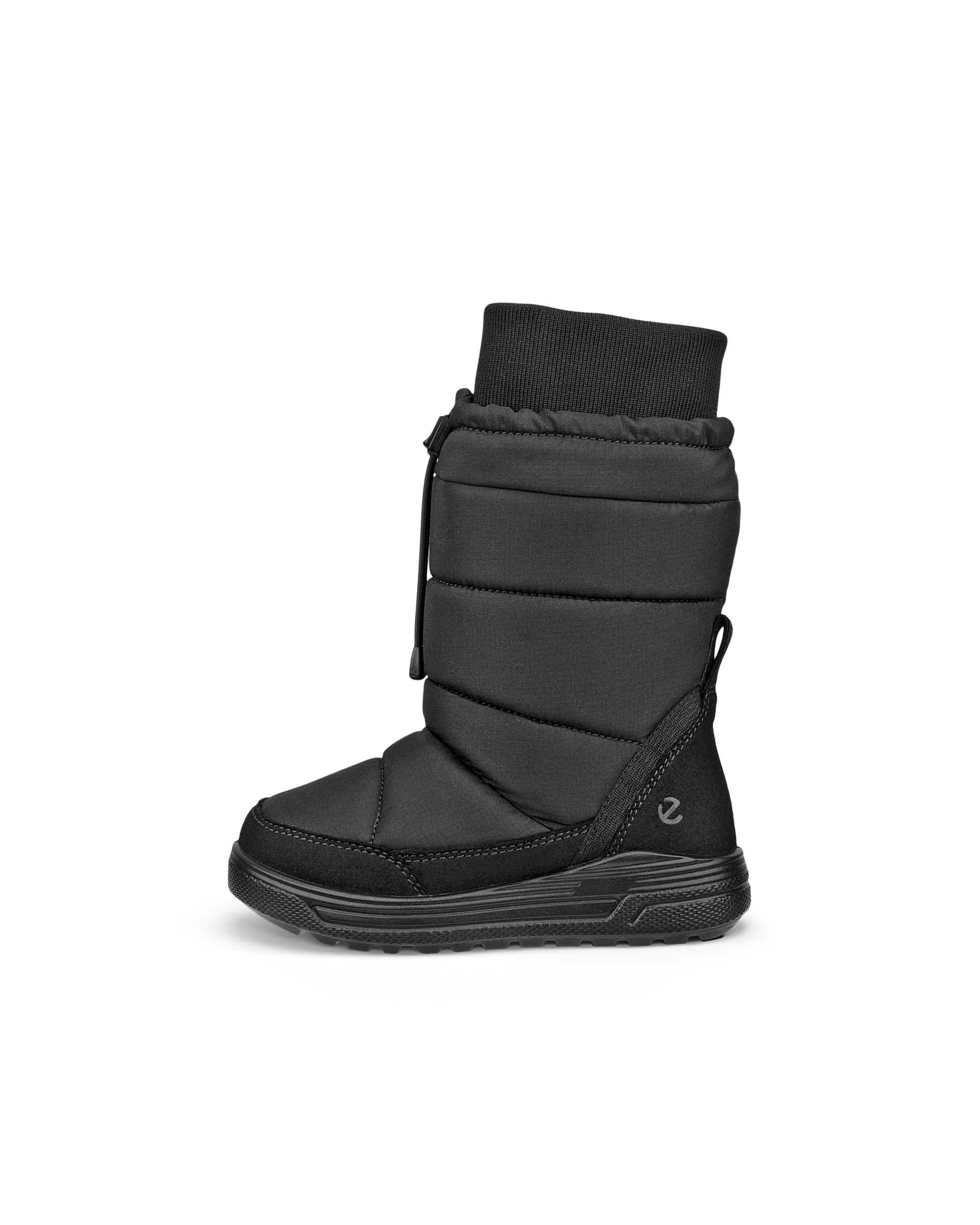 Detské textilné nepremokavá zimné čižmy ECCO® URBAN SNOWBOARDER - Čierna - Outside