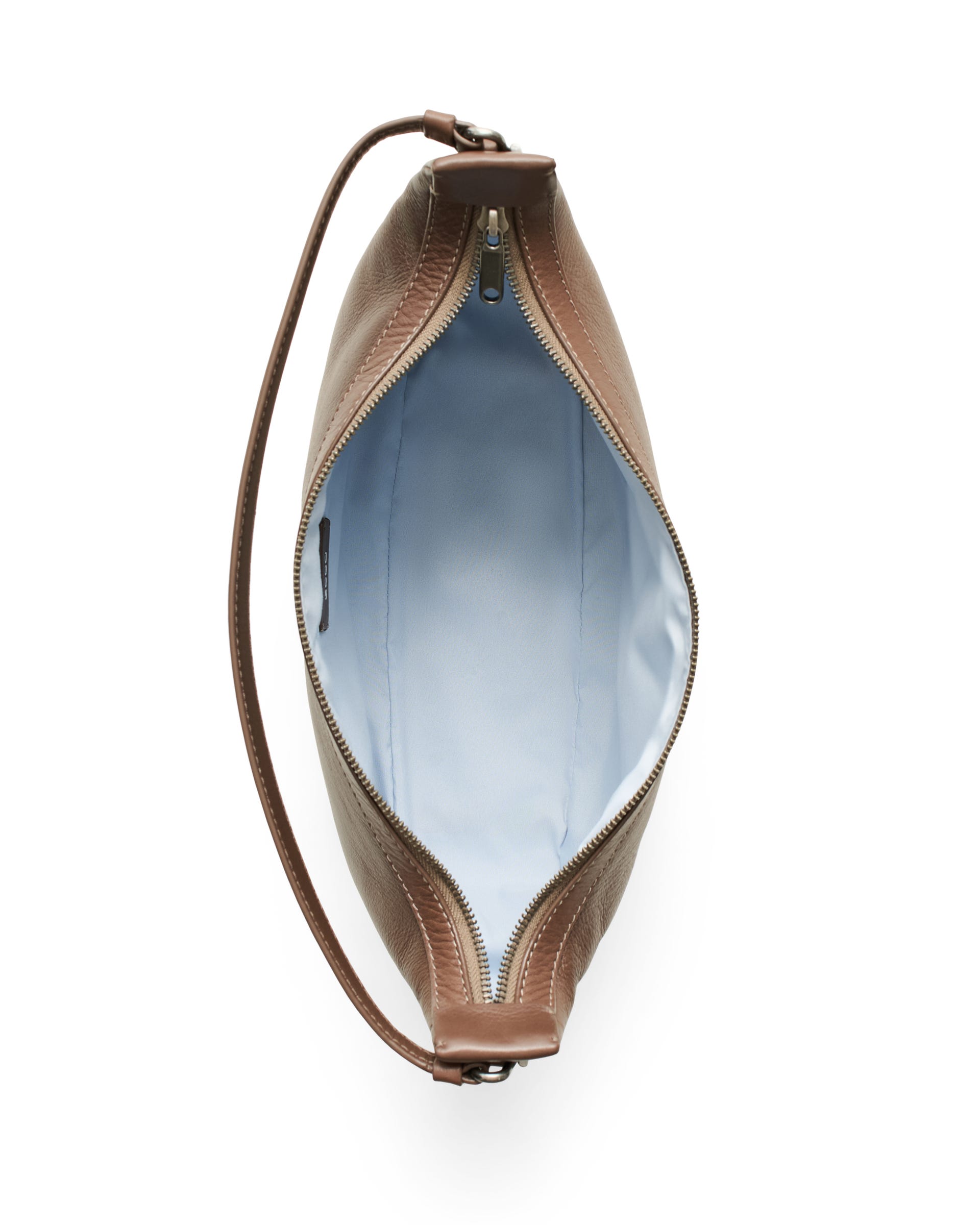ECCO® HOBO S kompakt hobostyle taske i læder til damer - Brun - Main