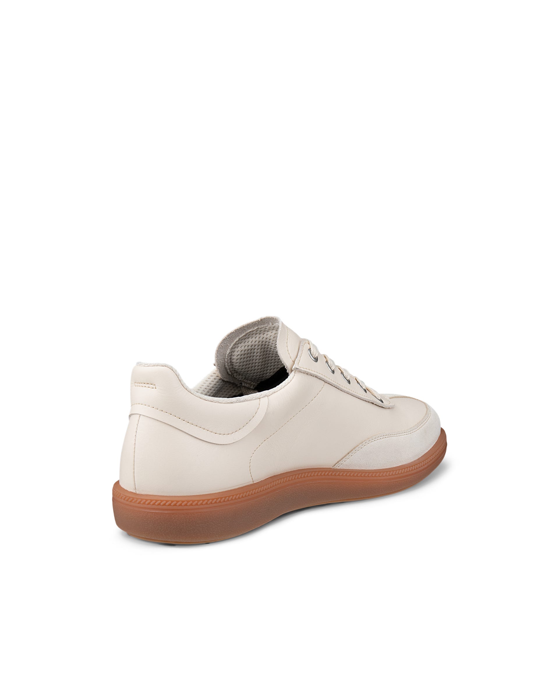 ECCO® SOFT 11 Gore-Tex sneakers i læder til damer - Beige - Back