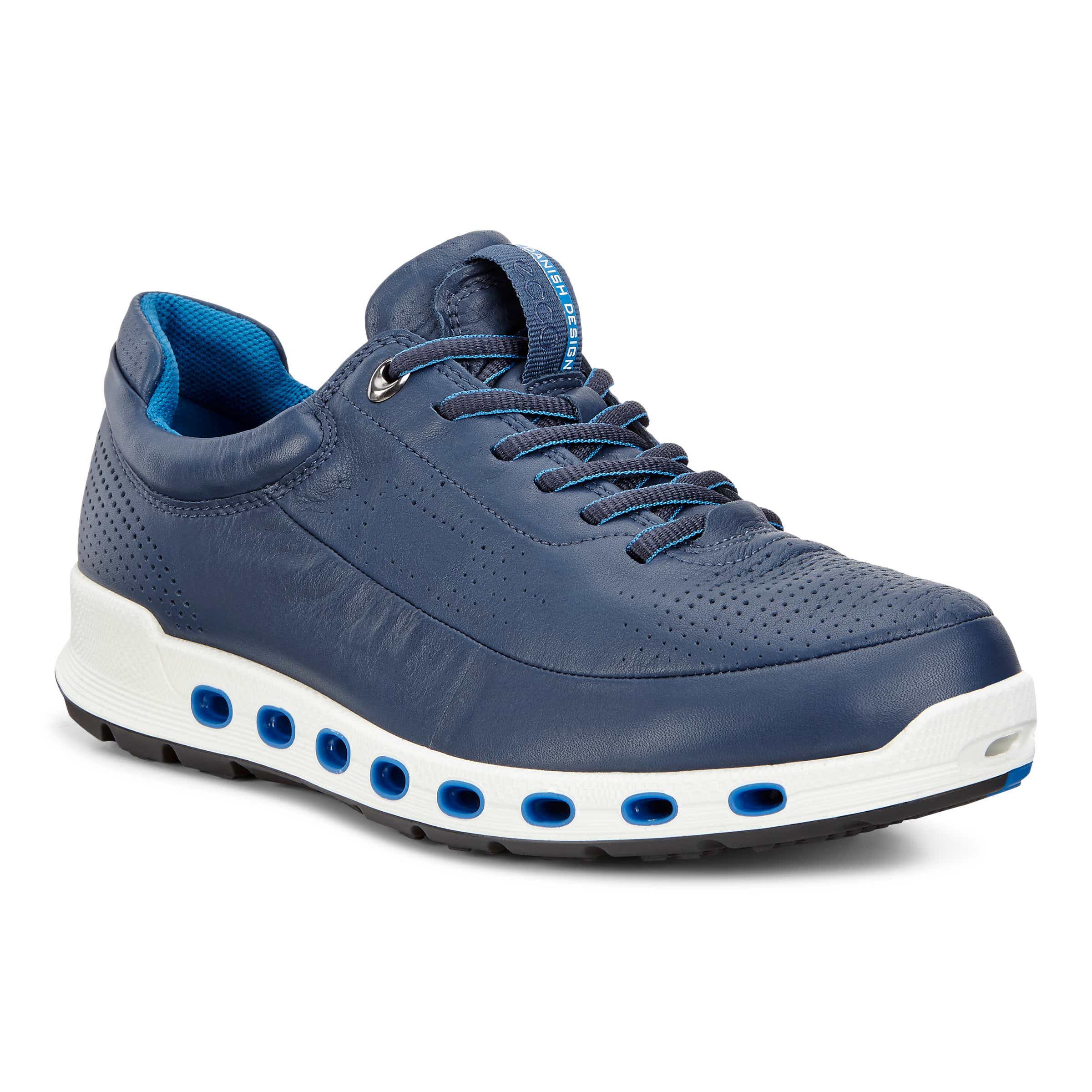 ECCO Mens Cool 2.0 Leather GTX - Blue - Main