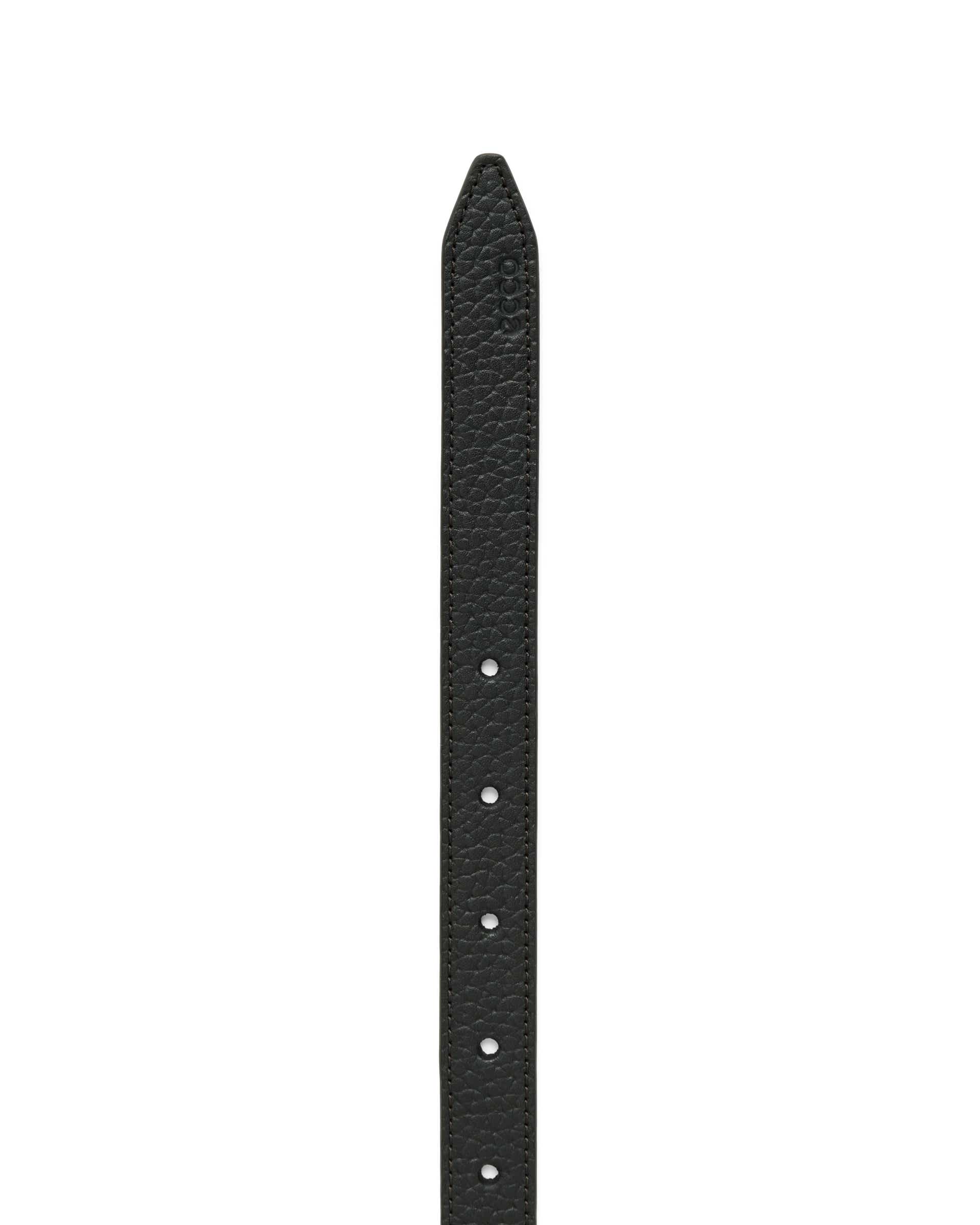 Women's ECCO® Leather Belt - Black - Detail-2