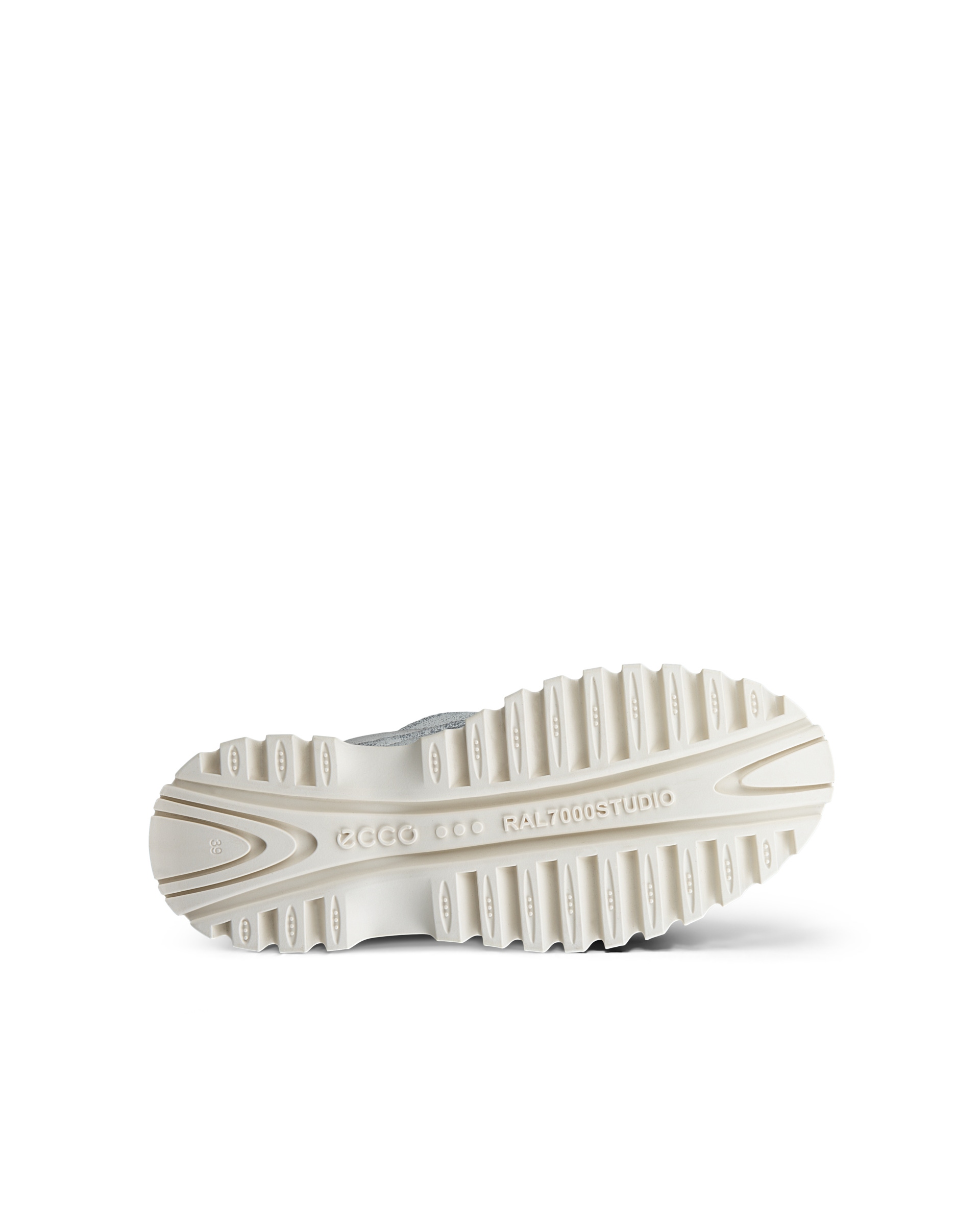 ECCO® Street Ace Ral7000 Heren hoge sneaker in leer - Wit - Sole