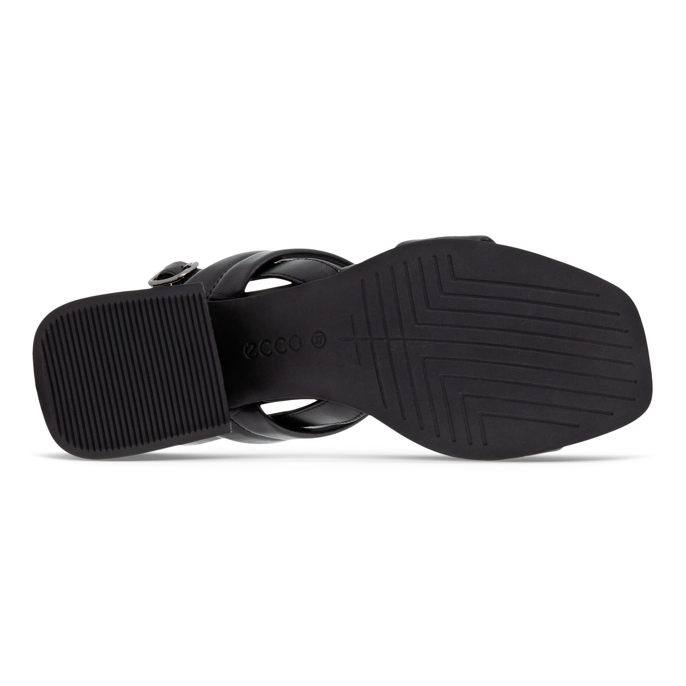 ECCO Women's Elevate Sandals - Black - Sole